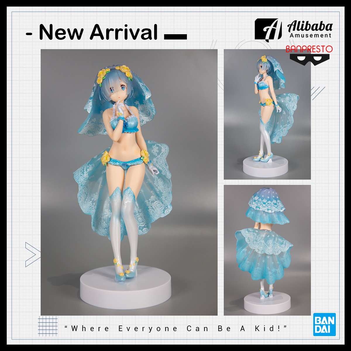 Re:Zero -Starting Life in Another World- BANPRESTO CHRONICLE EXQ Figure ~REM~