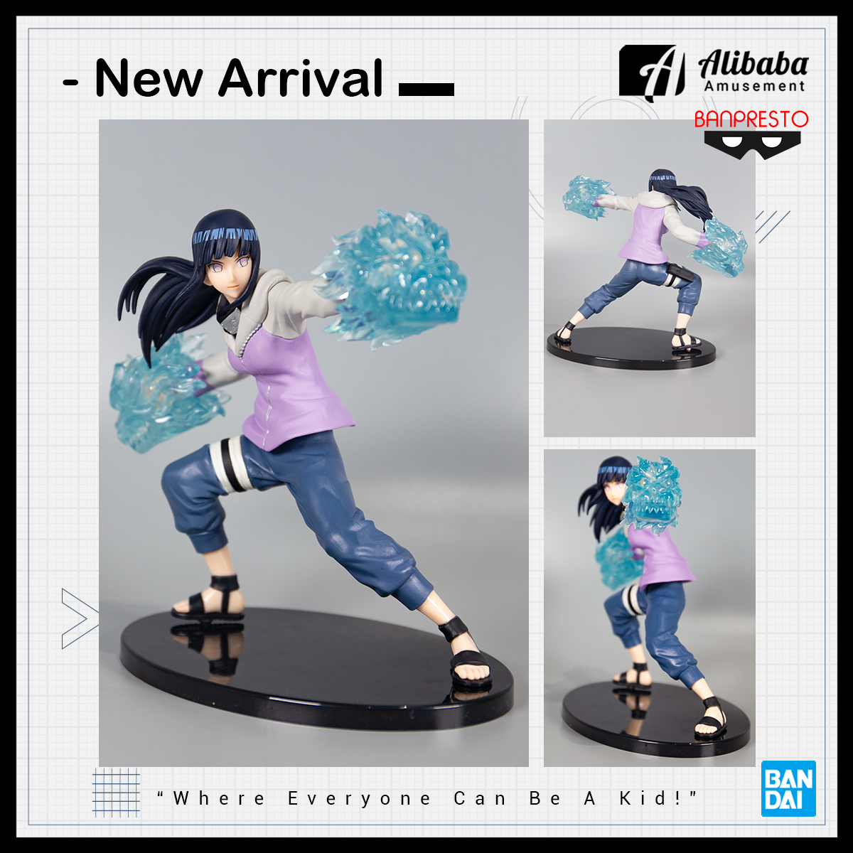 Naruto Shippuden Hyuga Hinata Vibration Stars Banpresto