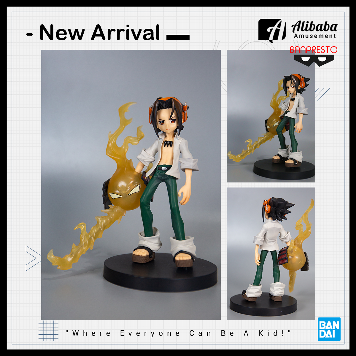 SHAMAN KING YOH ASAKURA FIGURE vol. 2