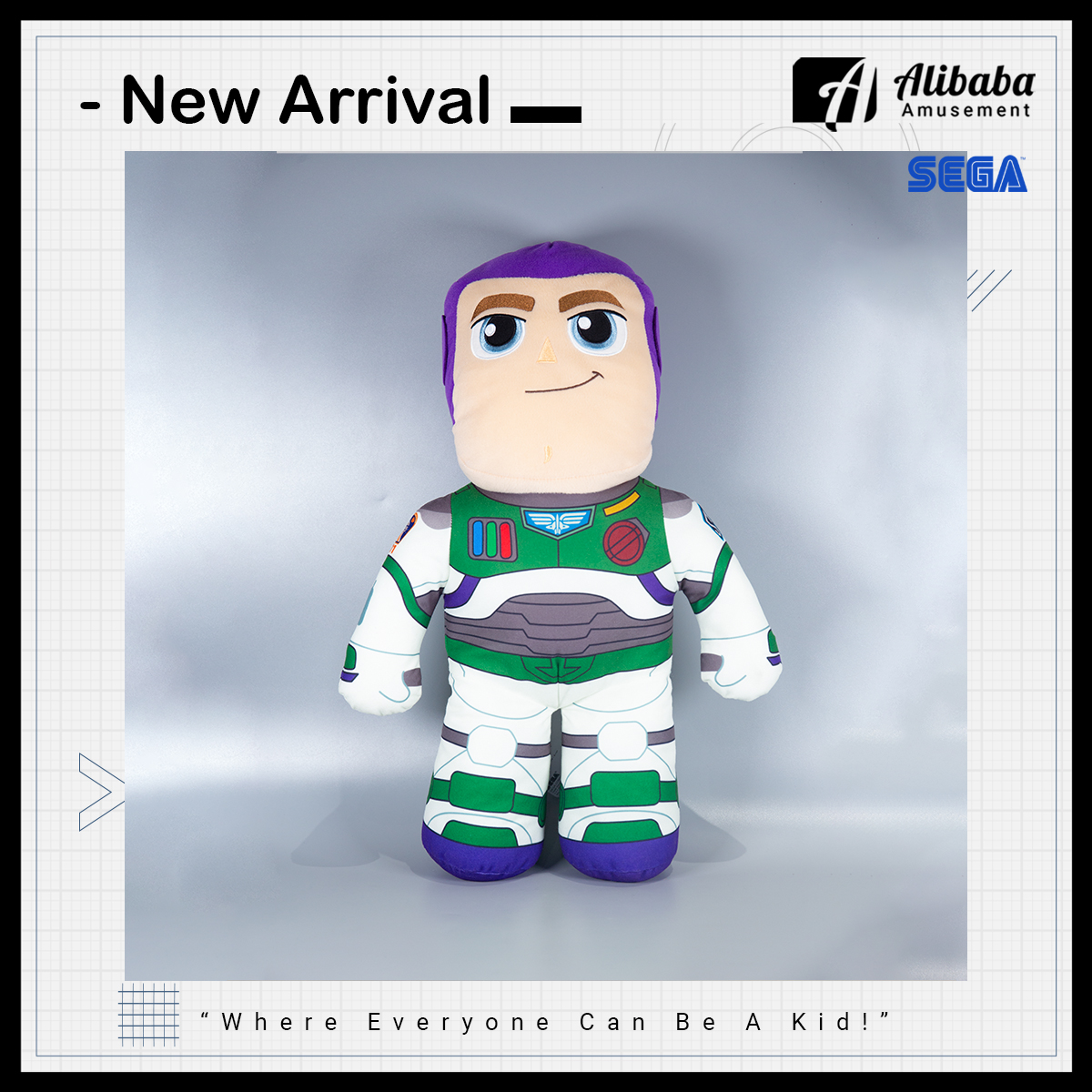 “LIGHTYEAR” GJ Plush “BUZZ LIGHTYEAR Alpha Suit”