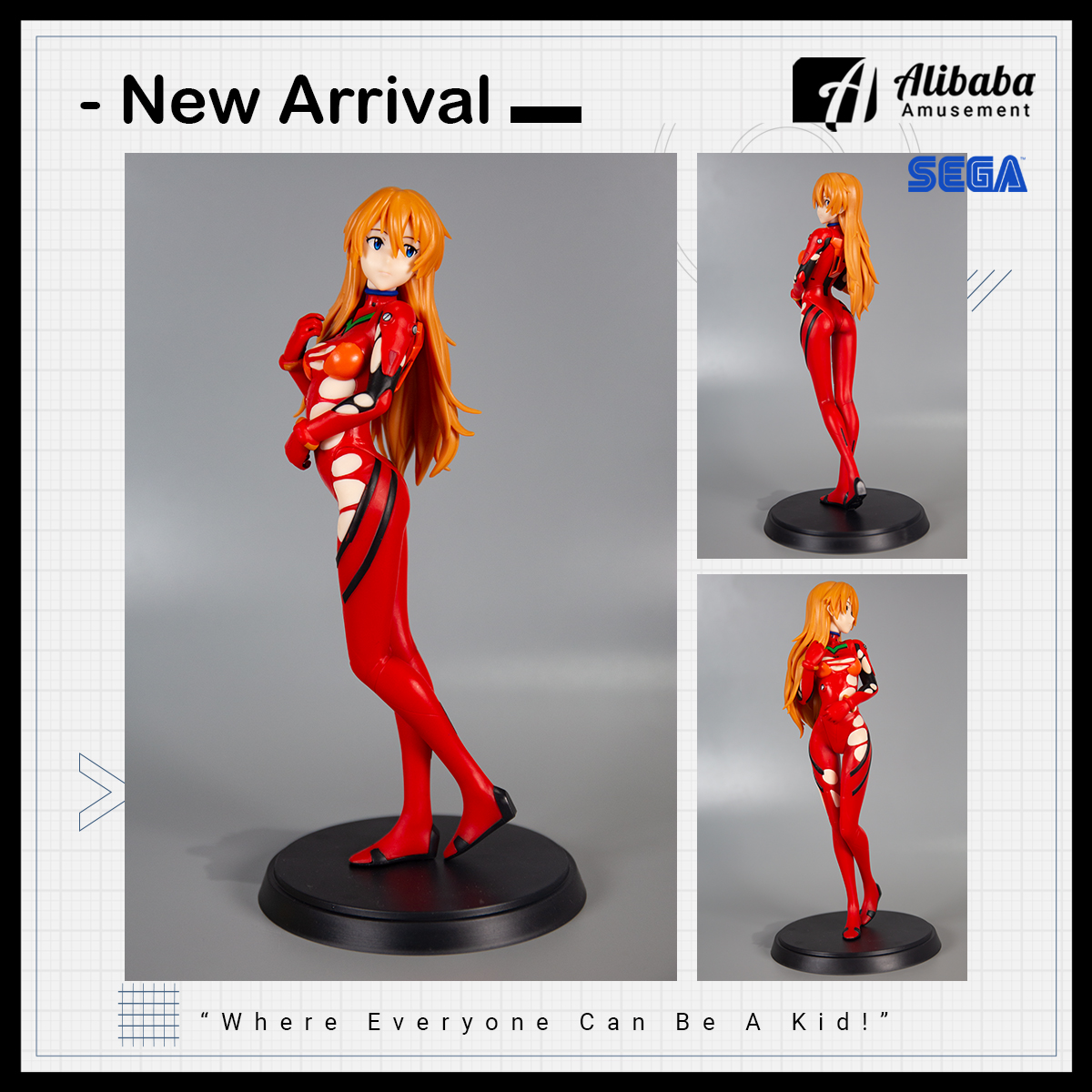 “EVANGELION: 3.0+1.0 Thrice Upon a Time” SPM Figure “Asuka Langley” ~On The Beach”