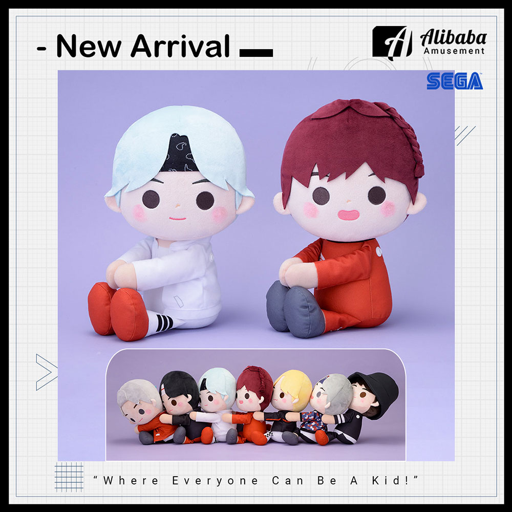 “TinyTAN” SP Attaching Plush -MIC Drop- “SUGA & j-hope”