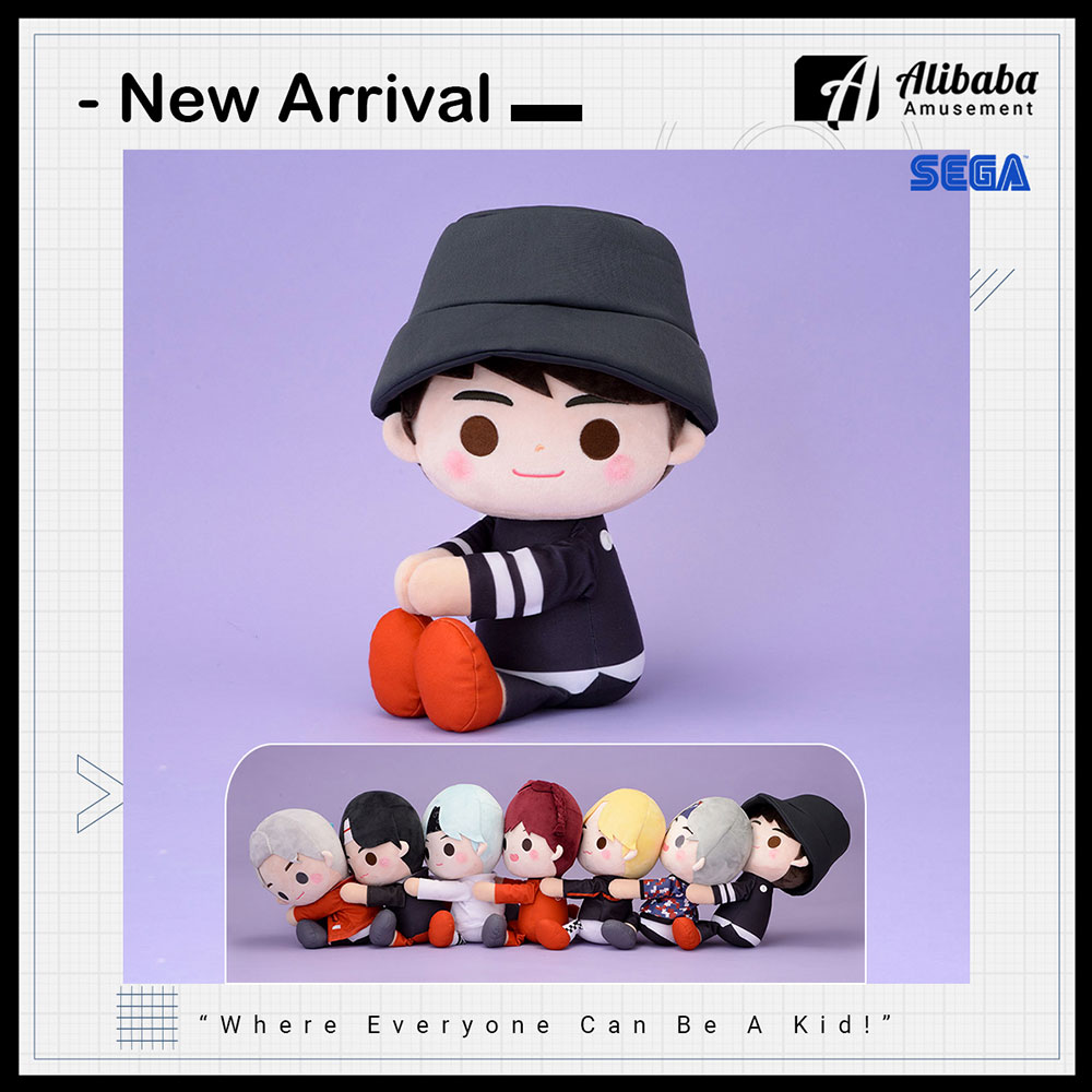 “TinyTAN” SP Attaching Plush -MIC Drop- “Jung Kook”