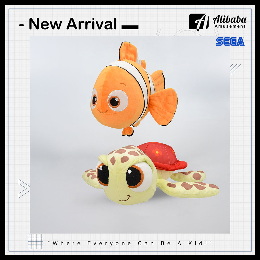 “Finding Nemo” SP Plush “Nemo & Squirt”