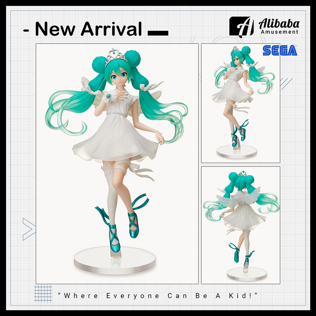 “Hatsune Miku Series” SPM Figure “Hatsune Miku 15th Anniversary” KEI Ver.