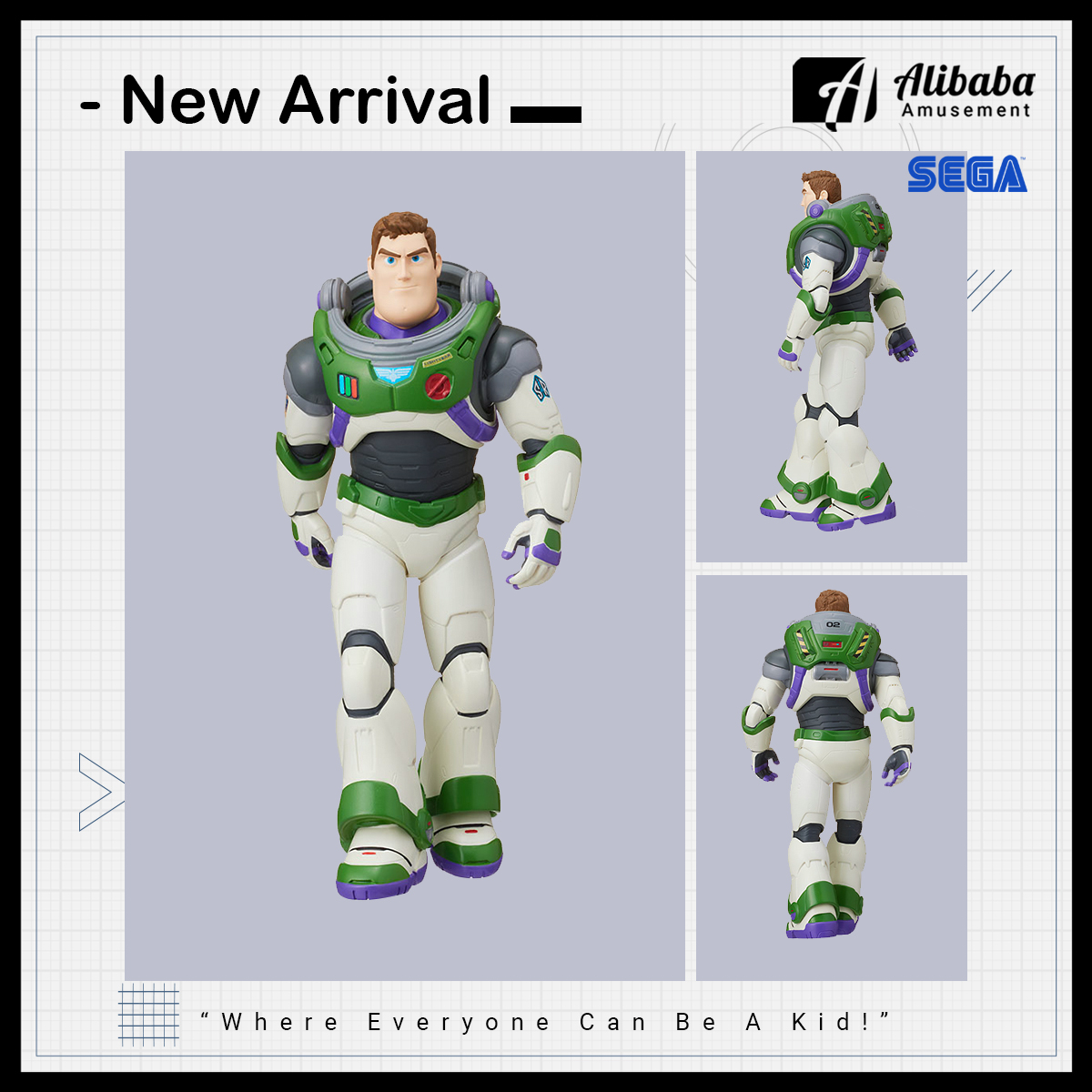 “LIGHTYEAR” PM Figure “BUZZ LIGHTYEAR Alpha Suit”