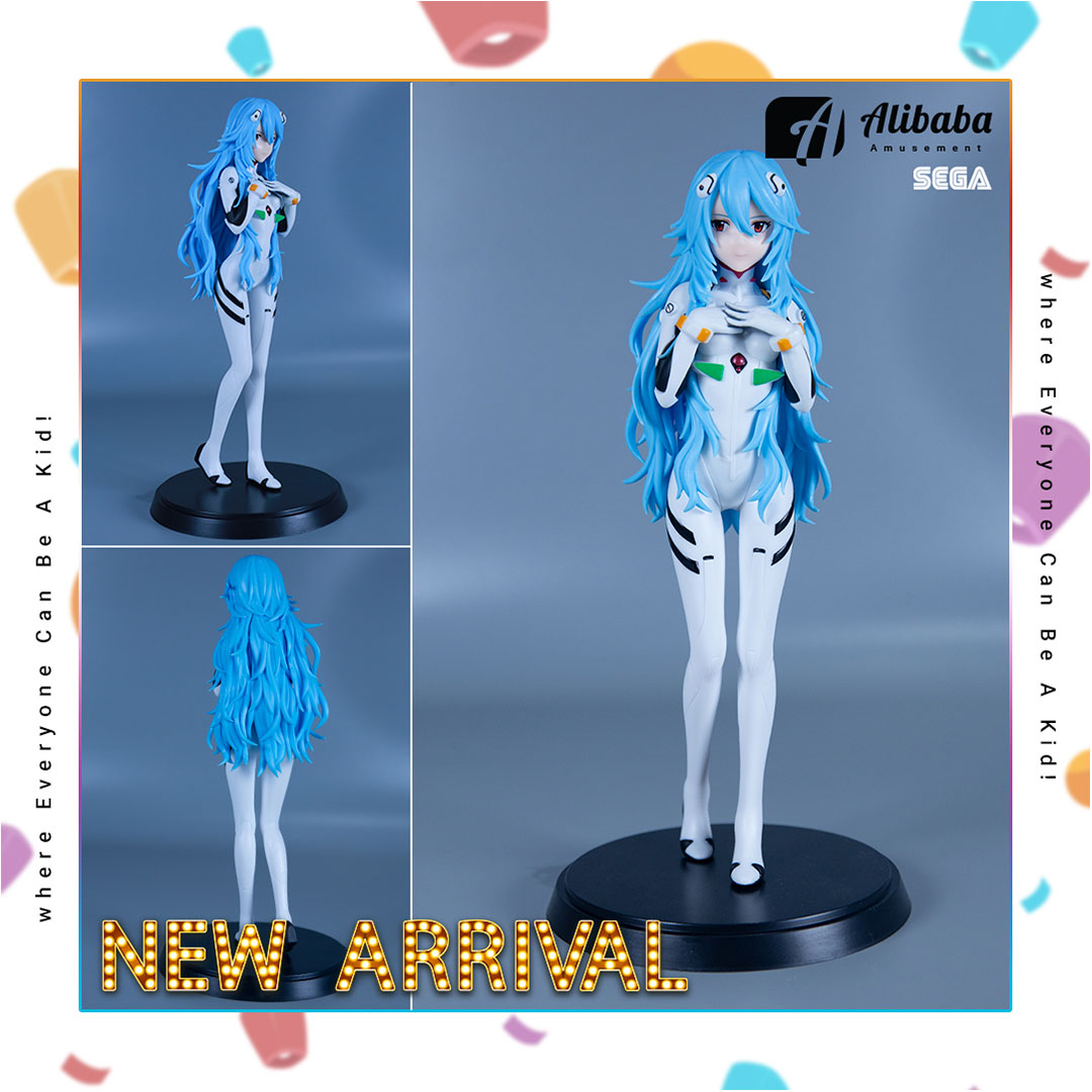 “EVANGELION: 3.0+1.) Thrice Upon a Time” SPM Figure “Rei Ayanami” Long Hair Ver.