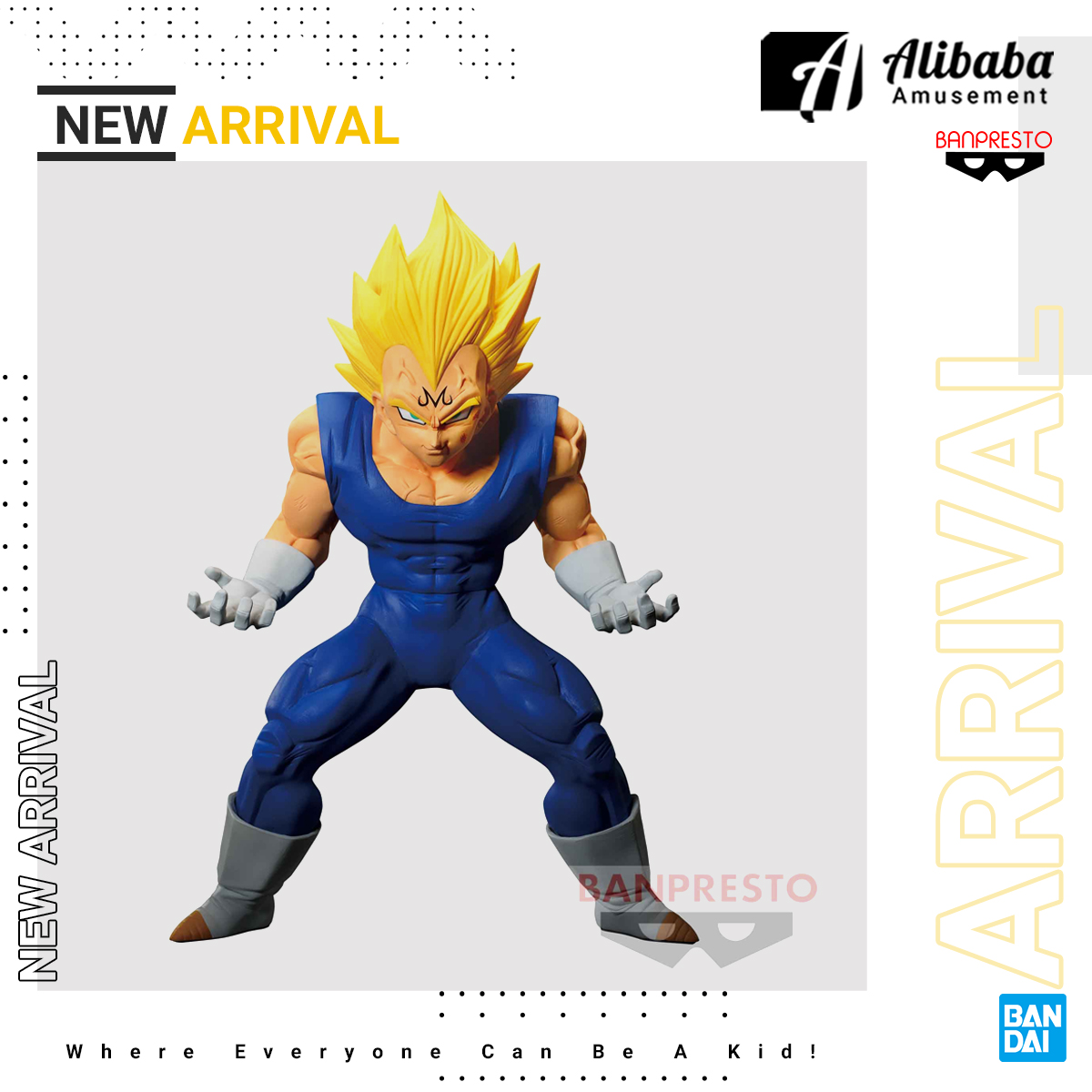 DRAGON BALL Z MATCH MAKERS -MAJIN VEGETA-