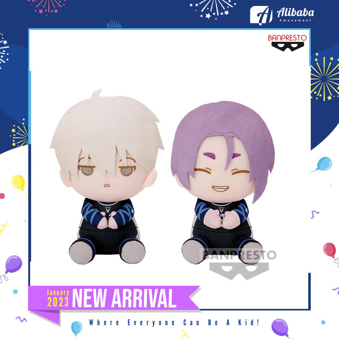 BLUELOCK BIG PLUSH ~SEISHIRO NAGI . REO MIKAGE~