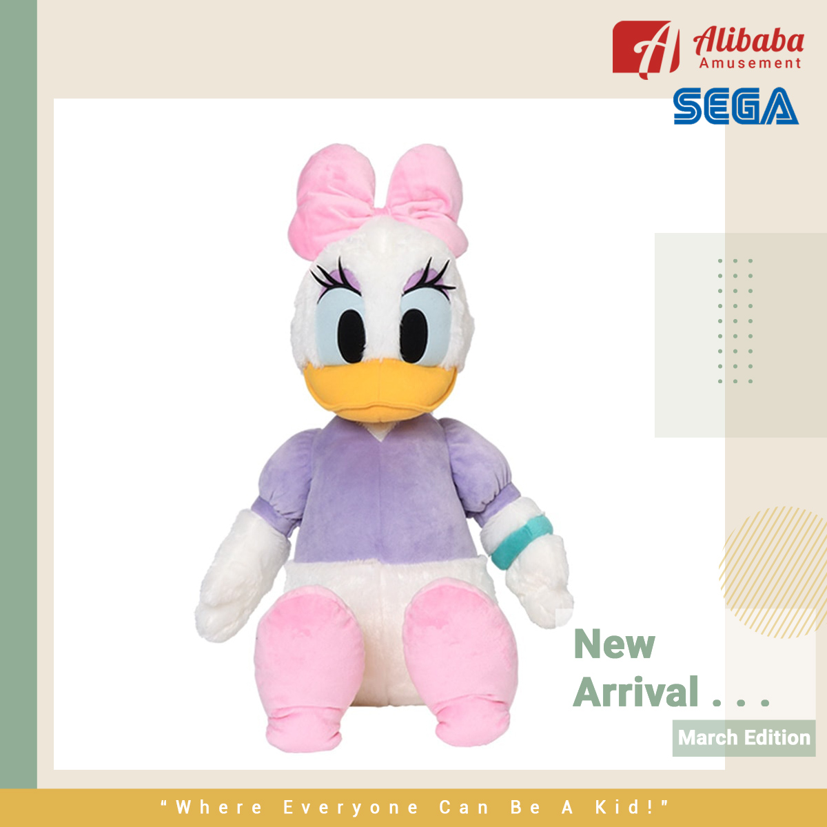 “Daisy Duck” SGJ Plush