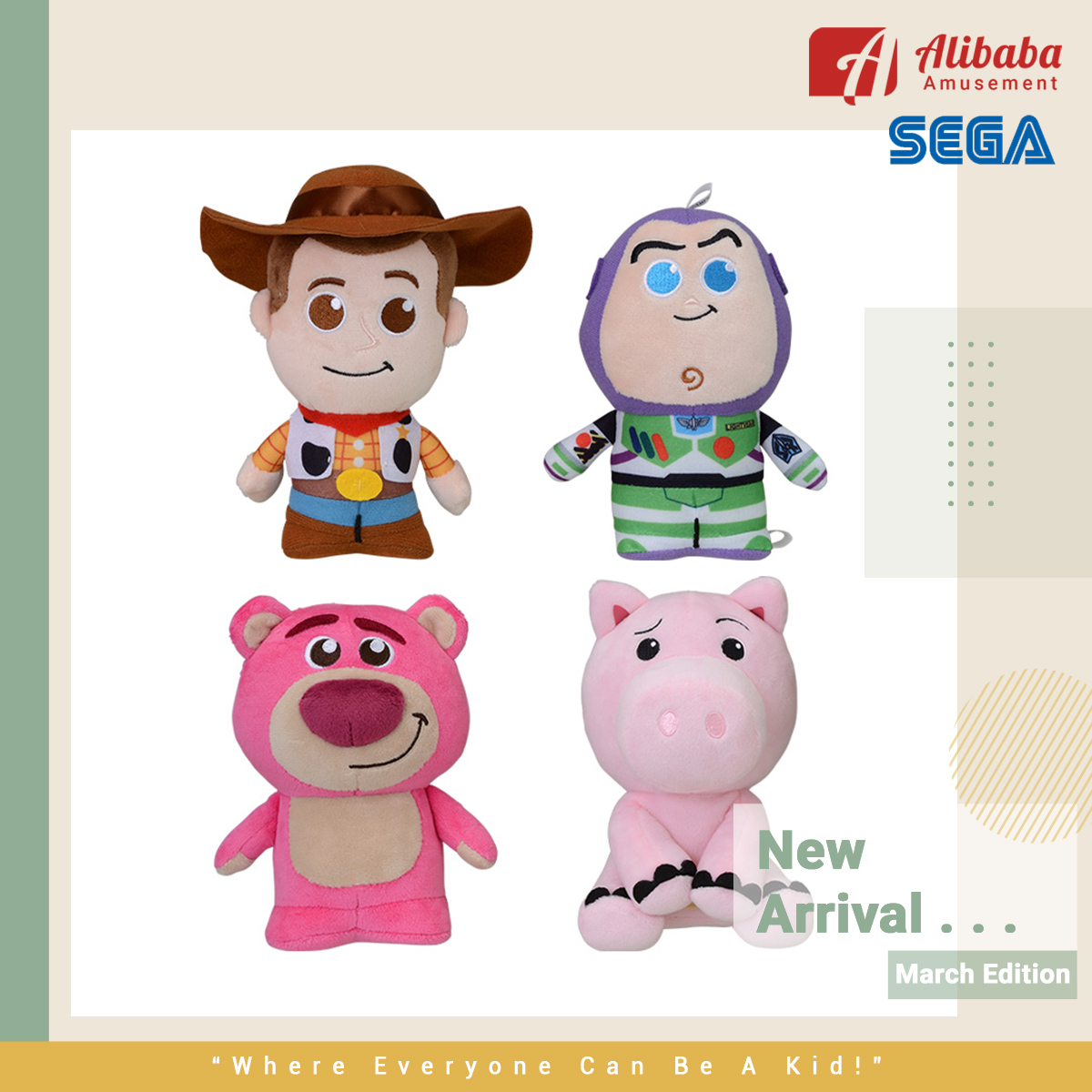 moipon “Toy Story” MP Plush