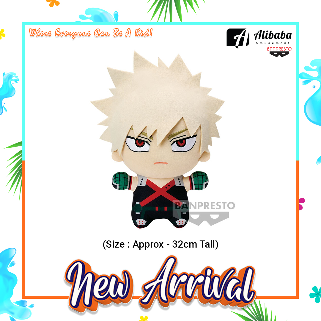 MY HERO ACADEMIA BIG MASCOT PLUSH -KATSUKI BAKUGO-