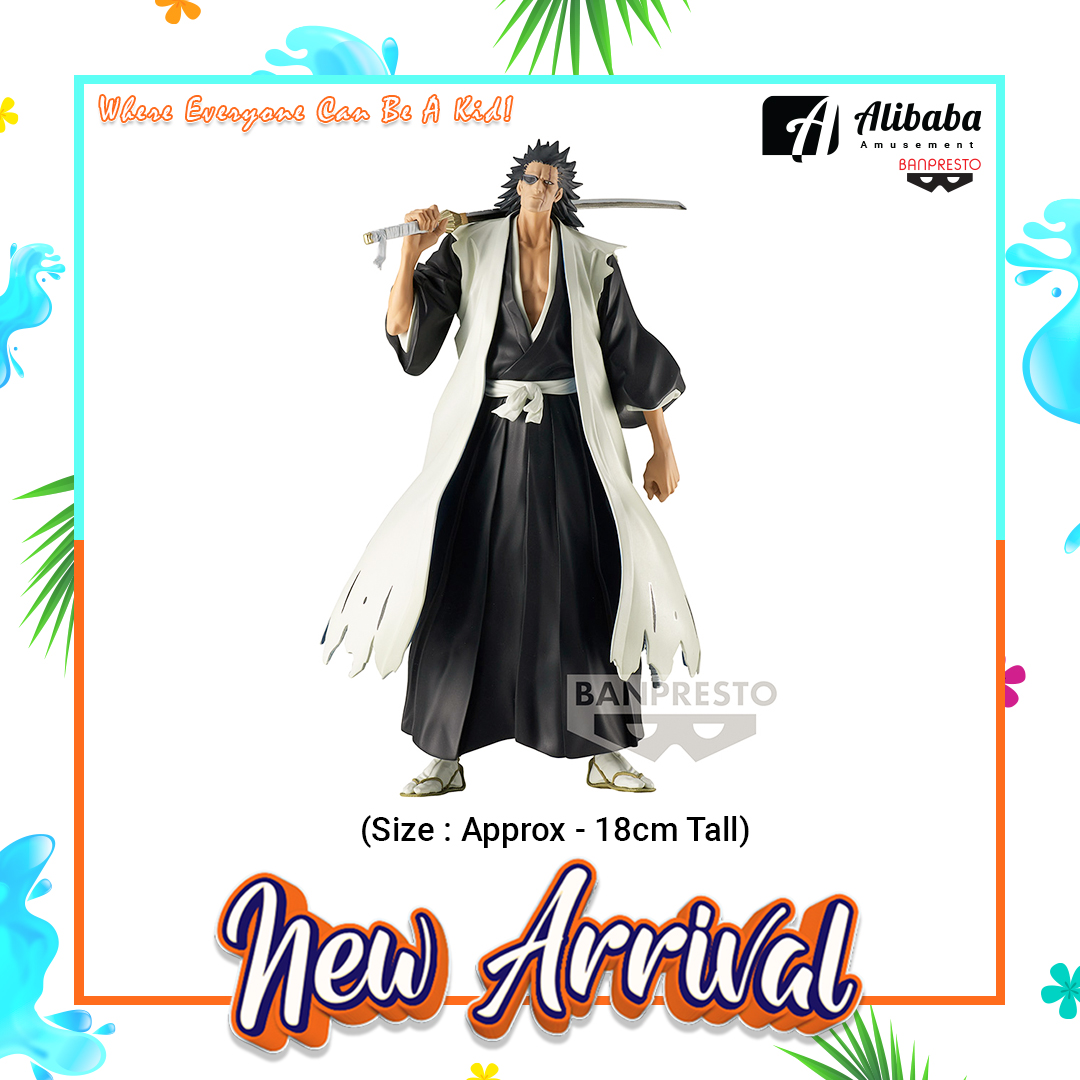 BLEACH SOLID AND SOULS-KENPACHI ZARAKI-