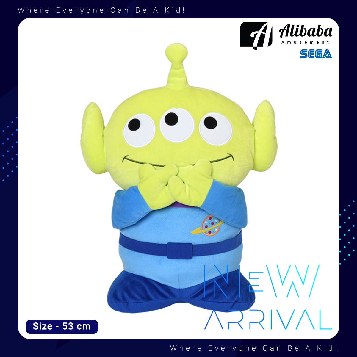 “Alien” SGJ Chuckling Plush