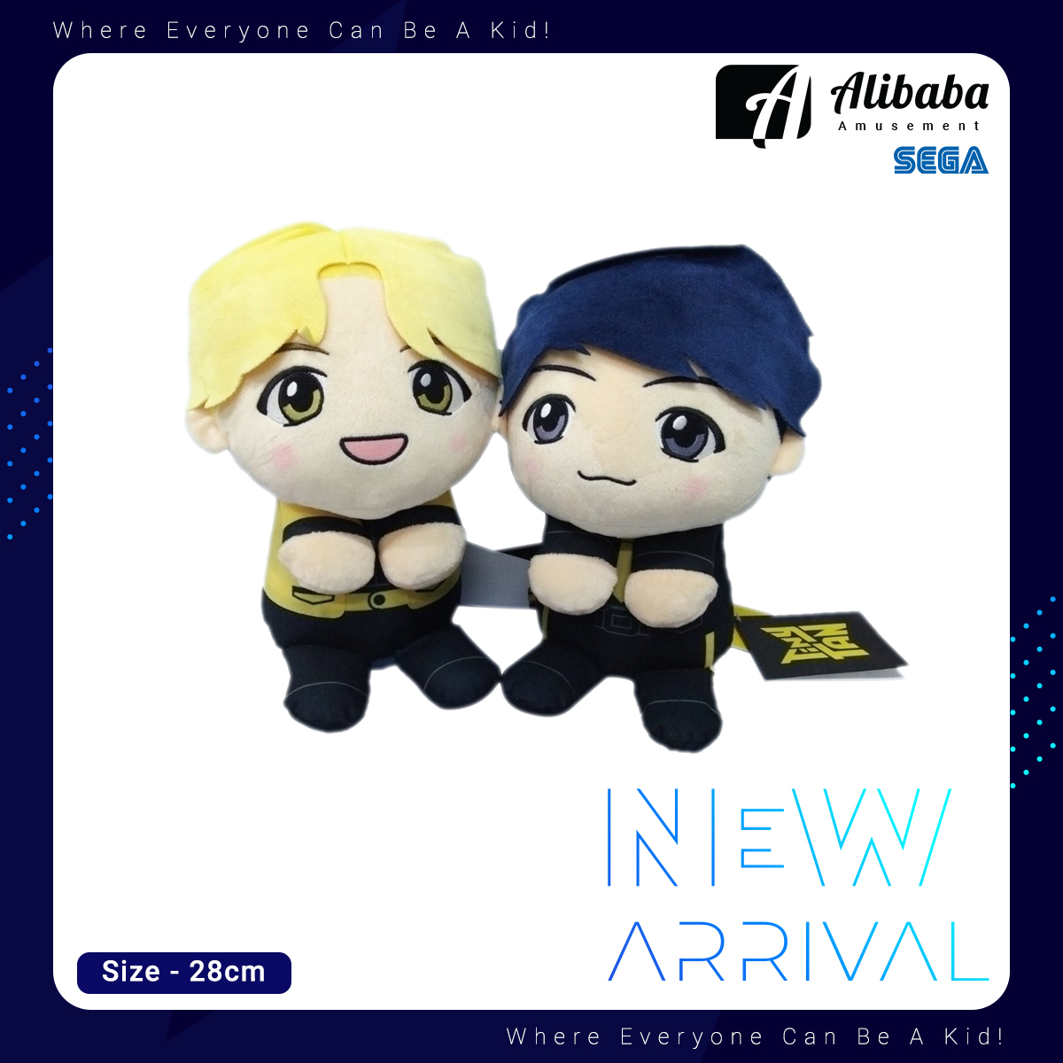 & you “TinyTAN” SP Plush ~Butter~ “SUGA & j-hope”