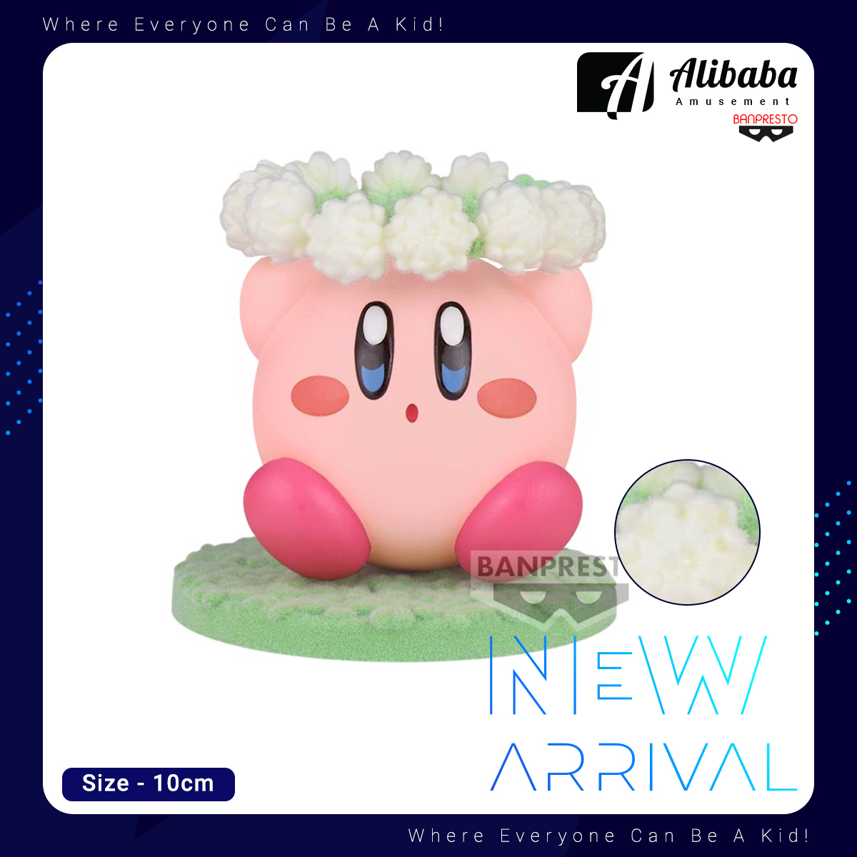 KIRBY Fluffy Puffy MINE ~PLAY IN THE FLOWER~ (B:KIRBY)