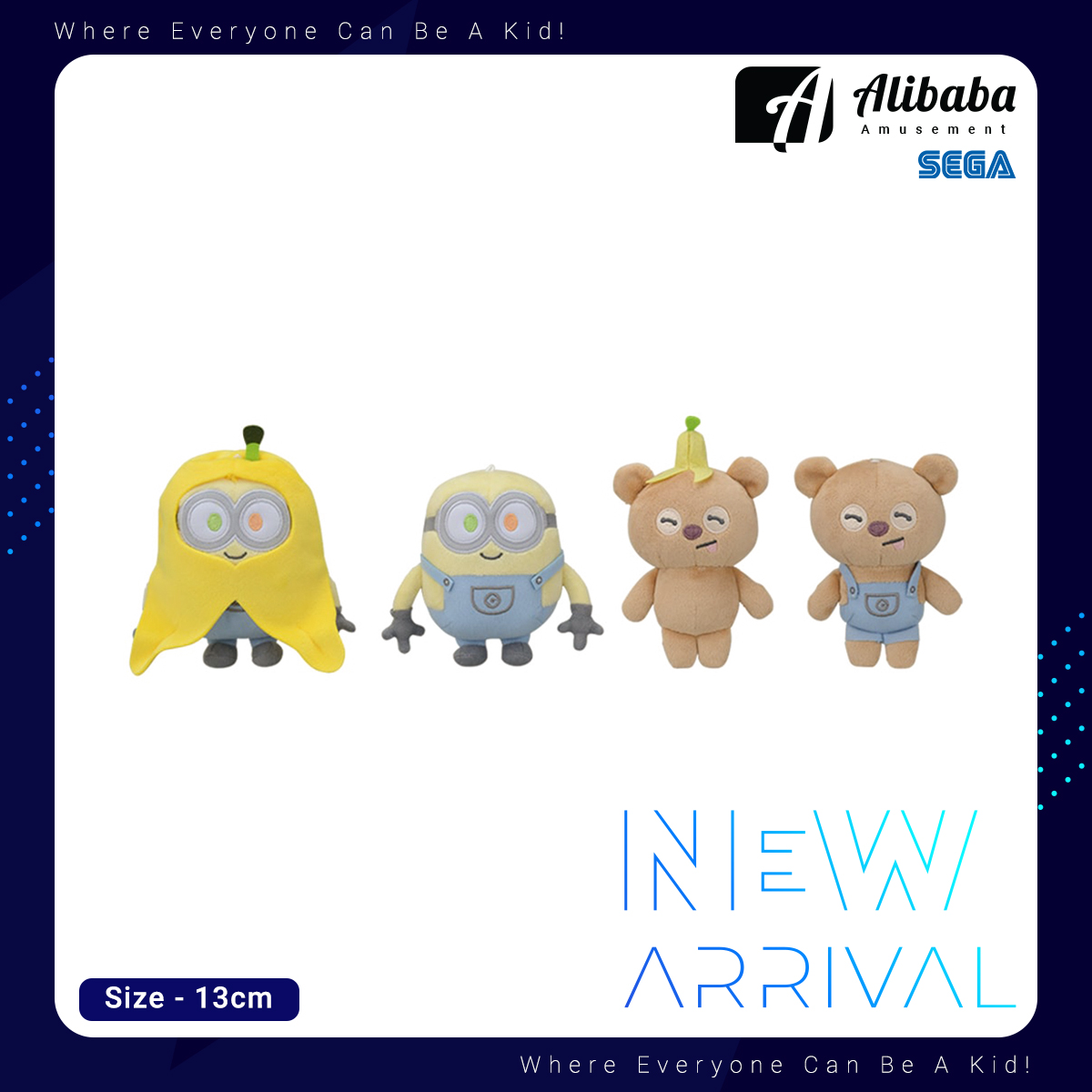 “Minions” “Bob & Tim” Plush