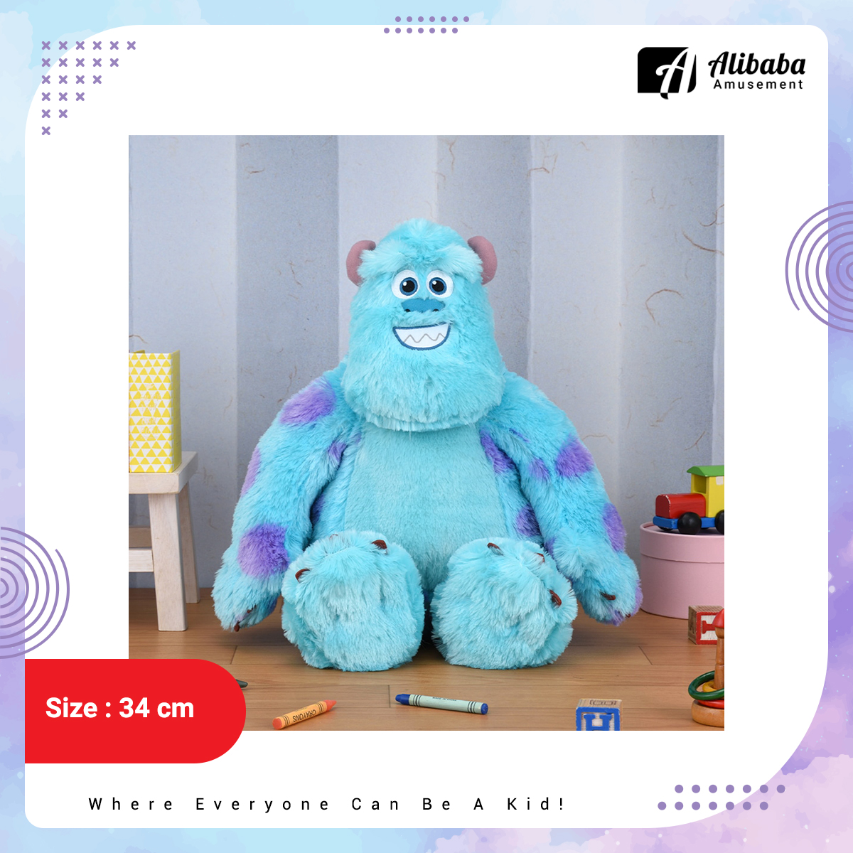 “Monsters Inc.” MEJ Plush “Sulley”