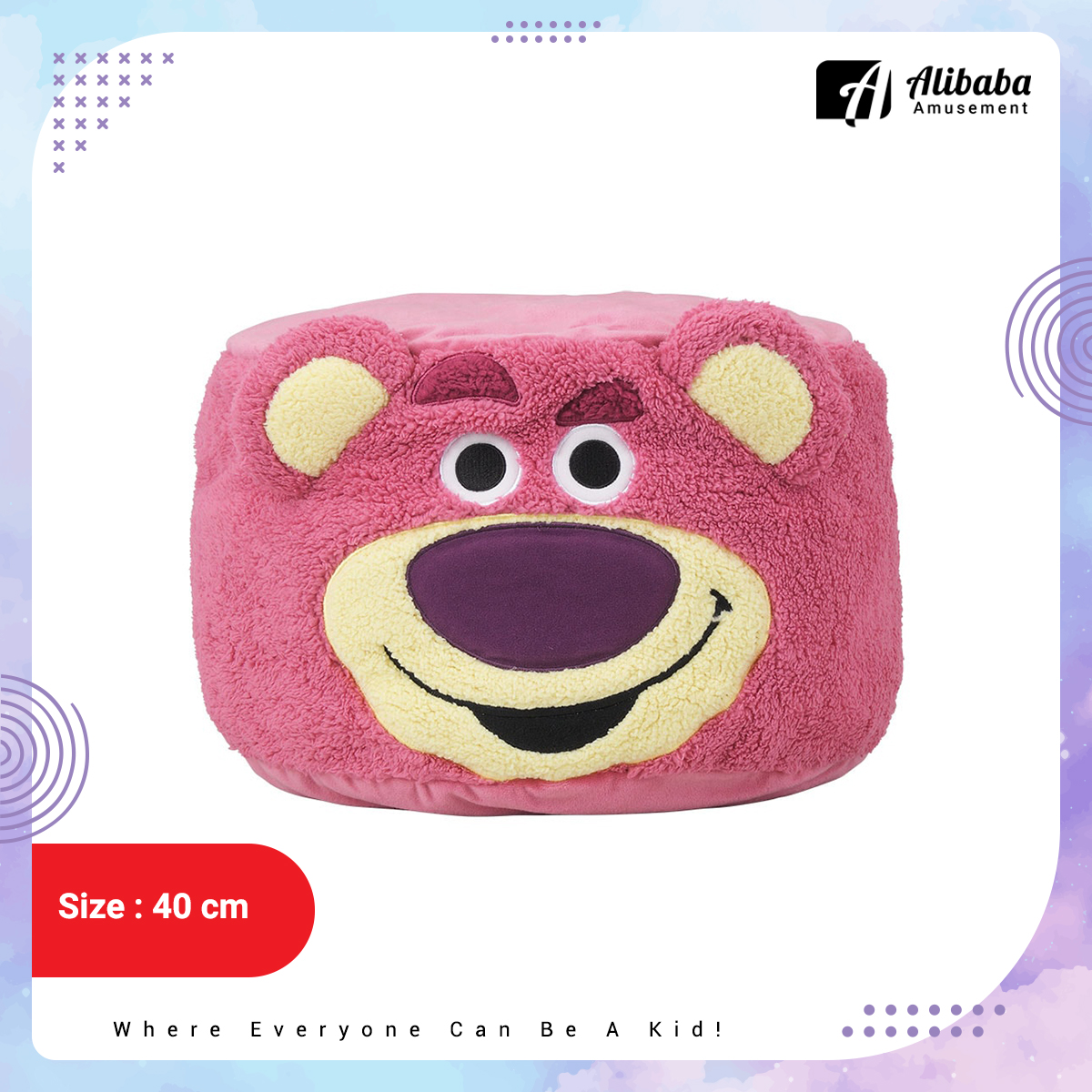 “Lots-o’-Huggin’ Bear” Cushy-ON SGZ Cushion