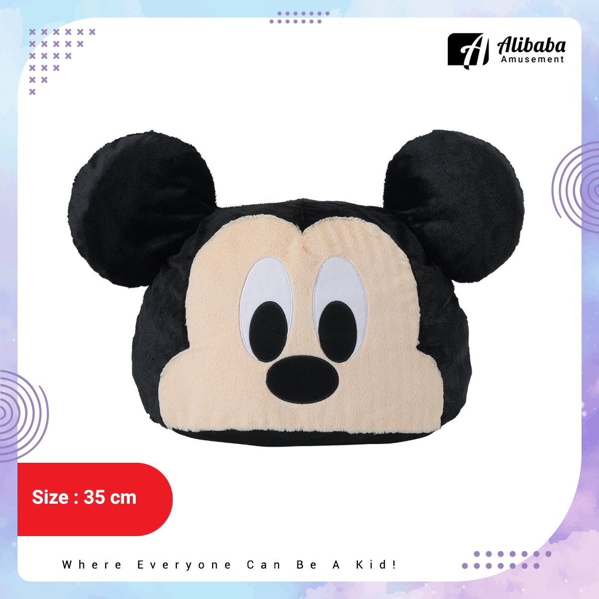 “Minnie Mouse” SGZ Dome Cushion