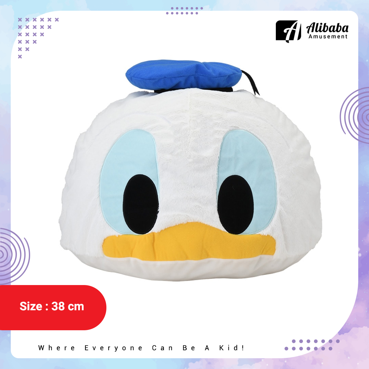 “Donald Duck” SGZ Dome Cushion