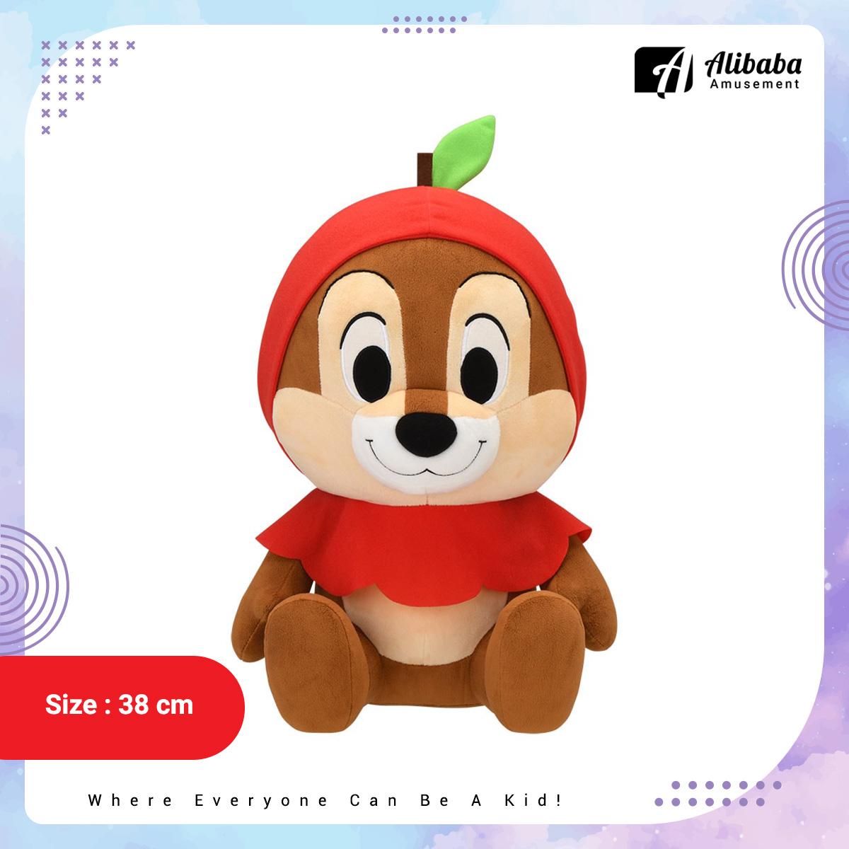 “Chip” MEJ Fruits Style Plush Apple Ver.