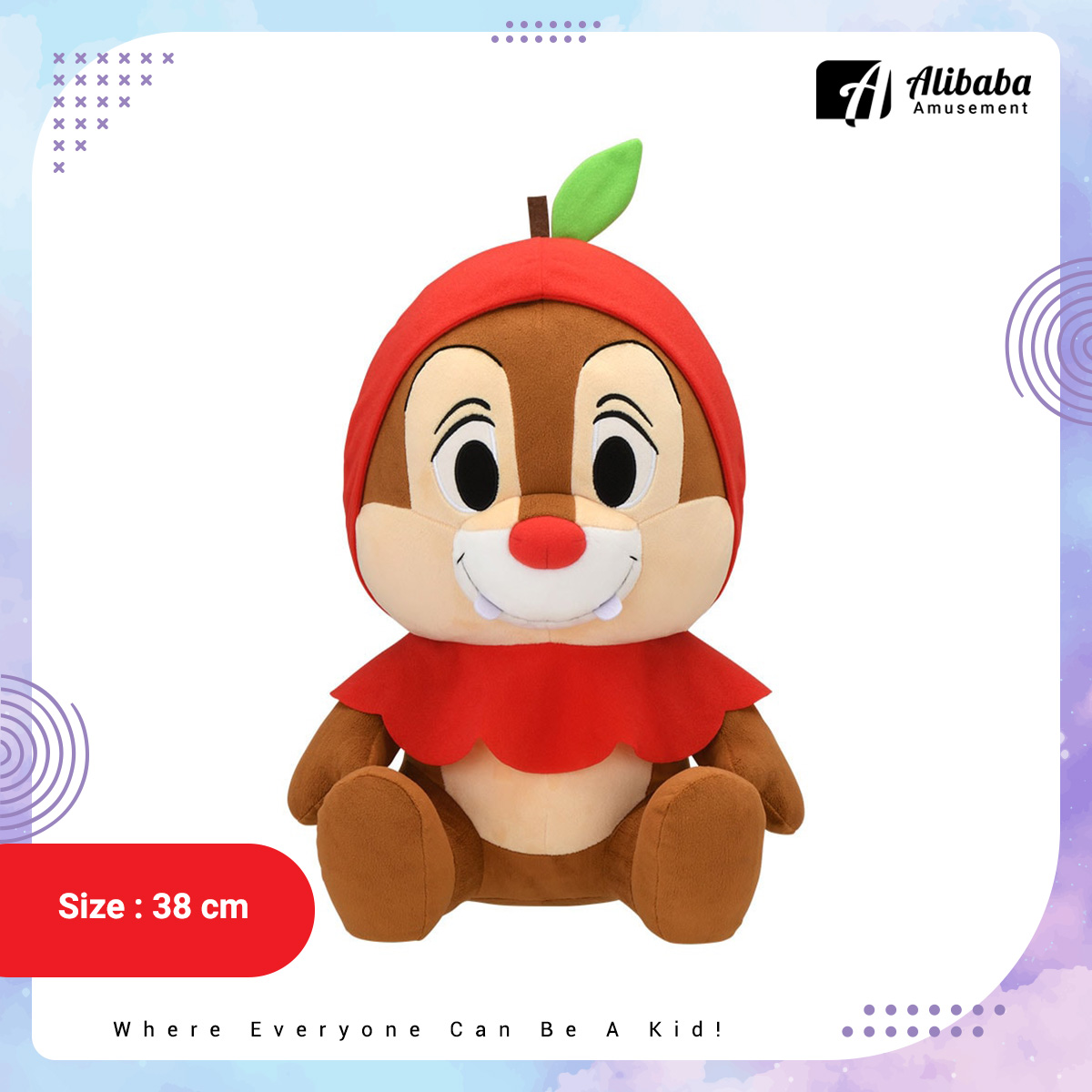 “Dale” MEJ Fruits Style Plush Apple Ver.