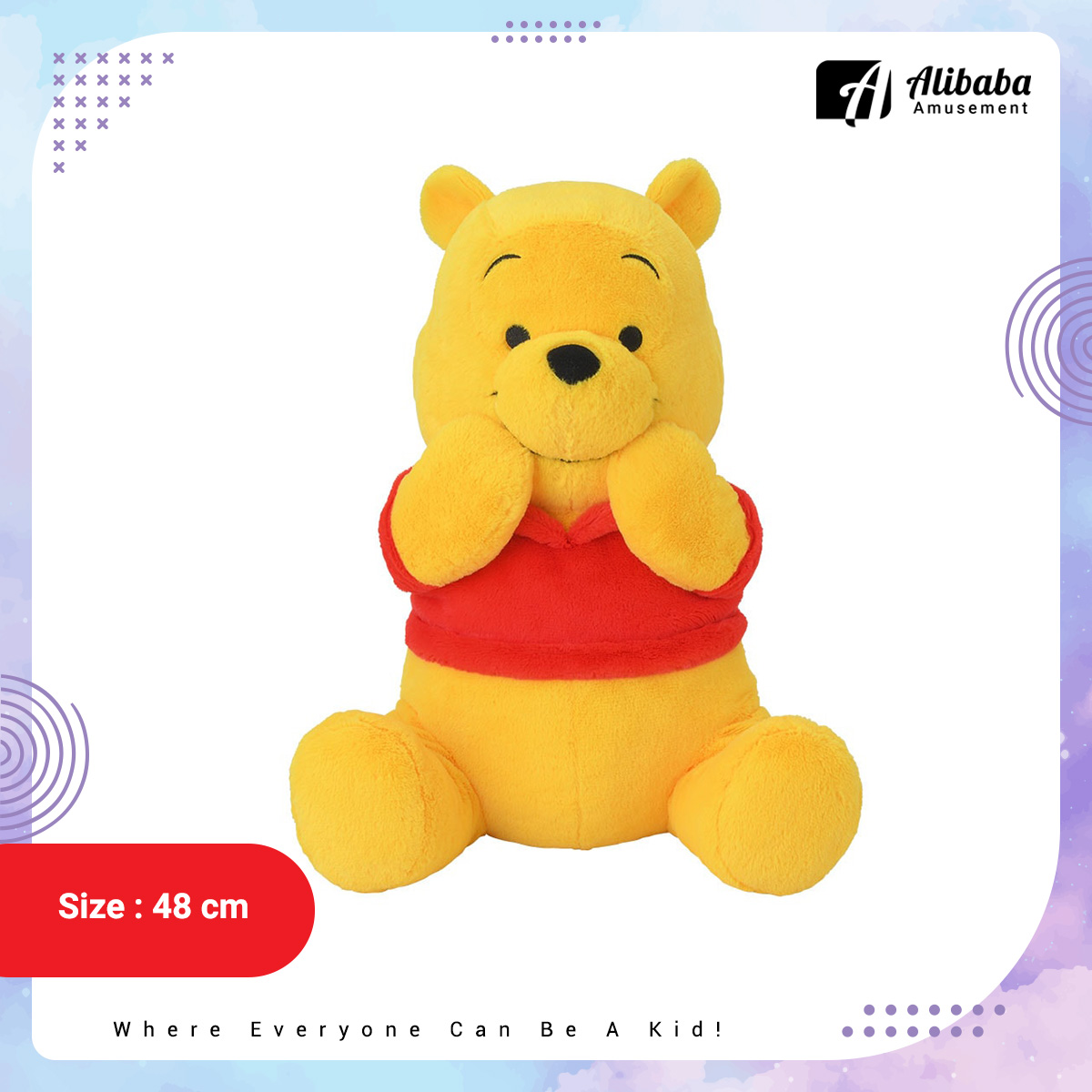 “Winnie The Pooh” SGJ Chuckling Plush