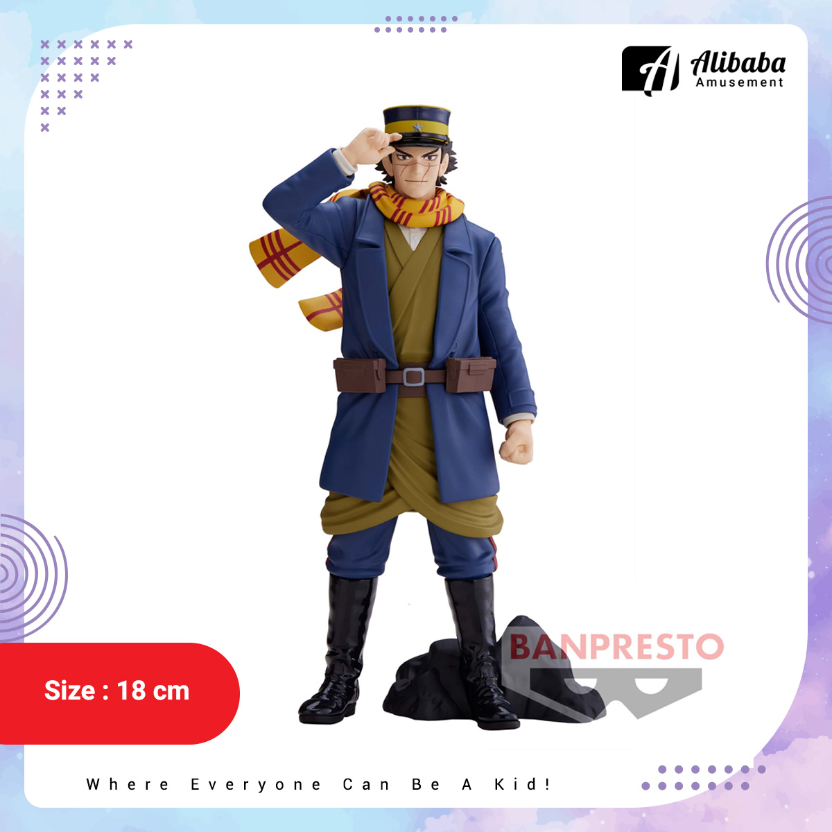 GOLDEN KAMUY SAICHI SUGIMOTO FIGURE