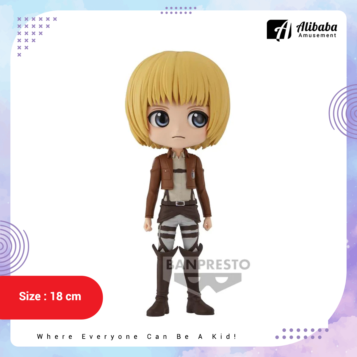 Attack on Titan Q posket-ARMIN ARLERT-(ver.B)