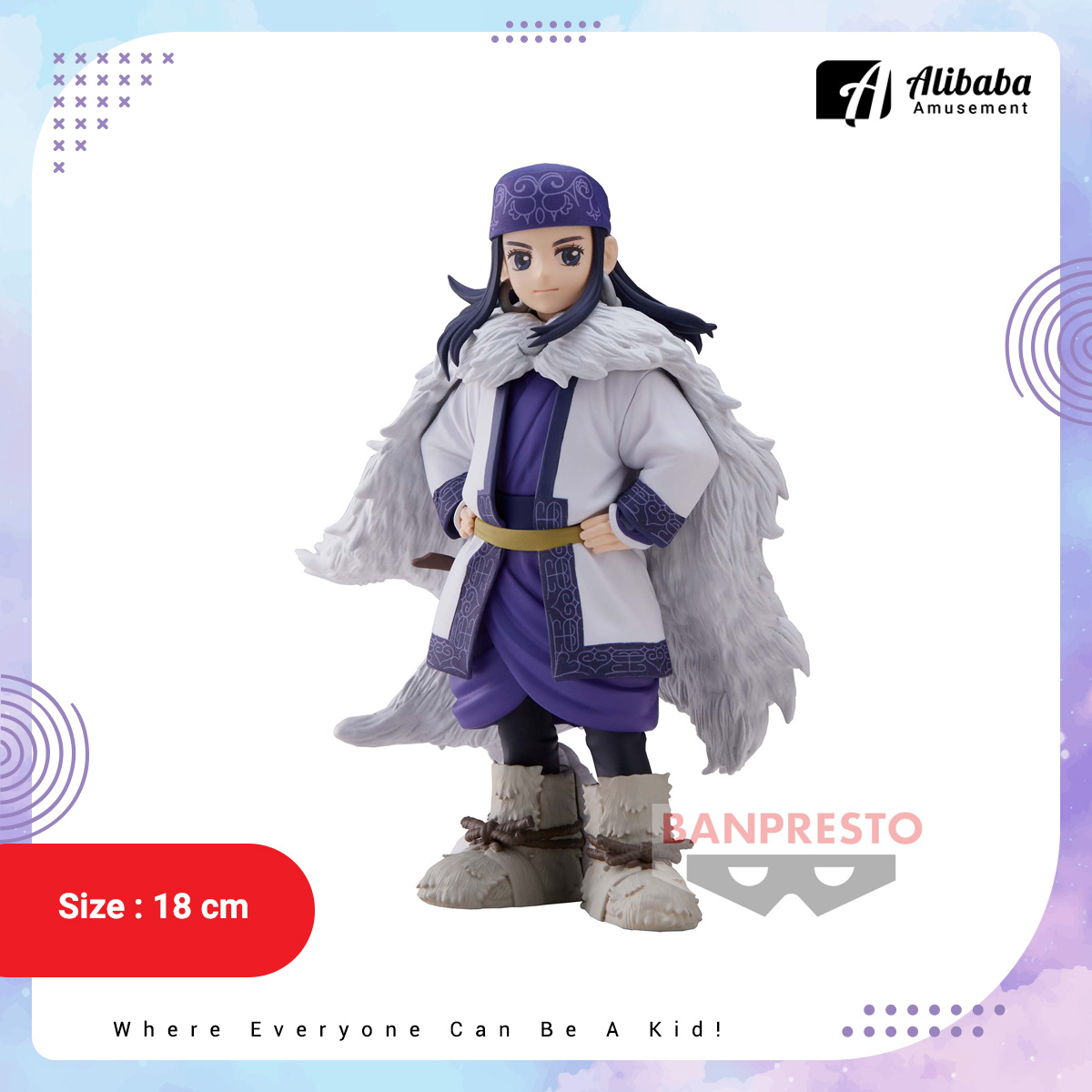 GOLDEN KAMUY ASIRPA FIGURE