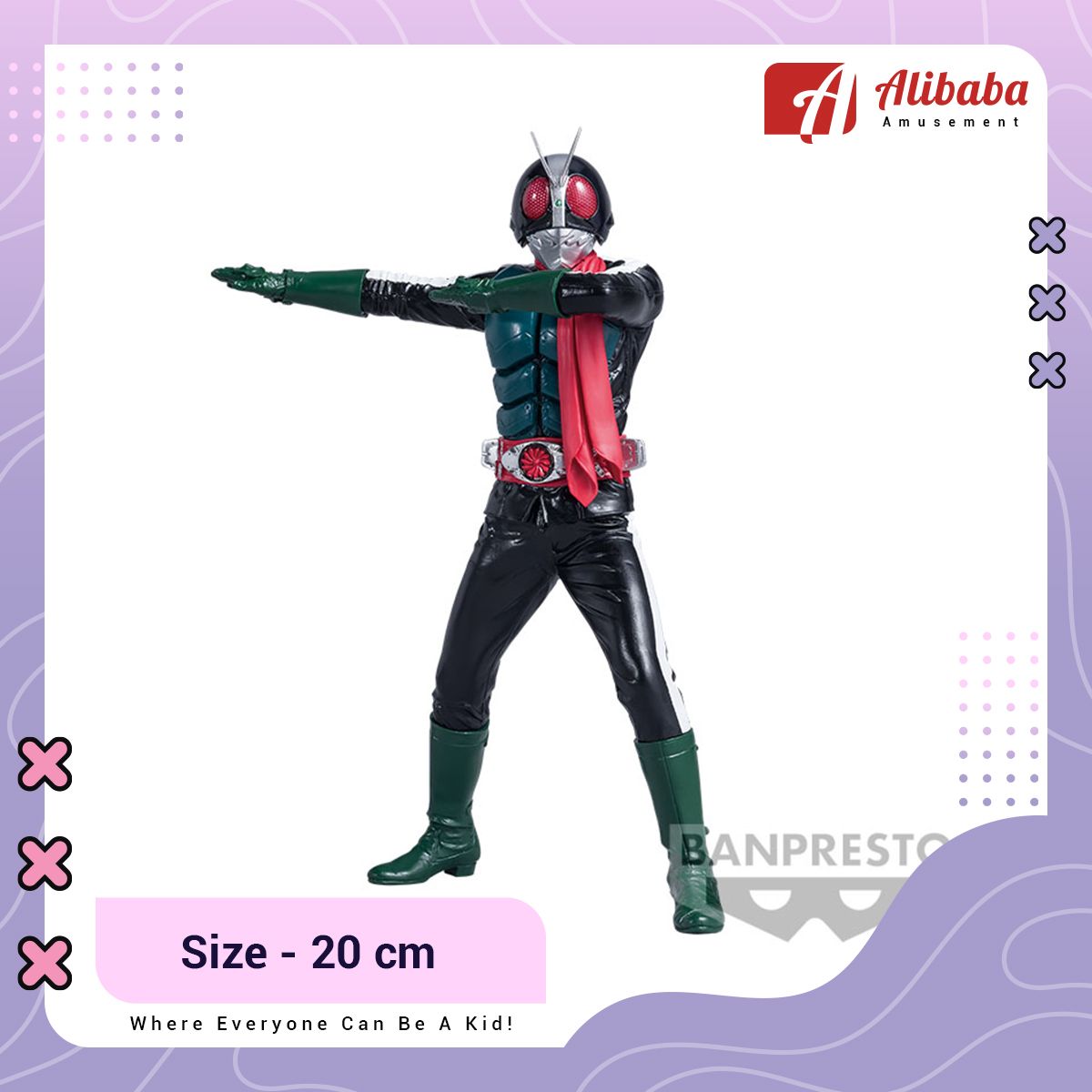 THE MOVIE [SHIN KAMEN RIDER] HERO'S BRAVE STATUE FIGURE KAMEN RIDER 2