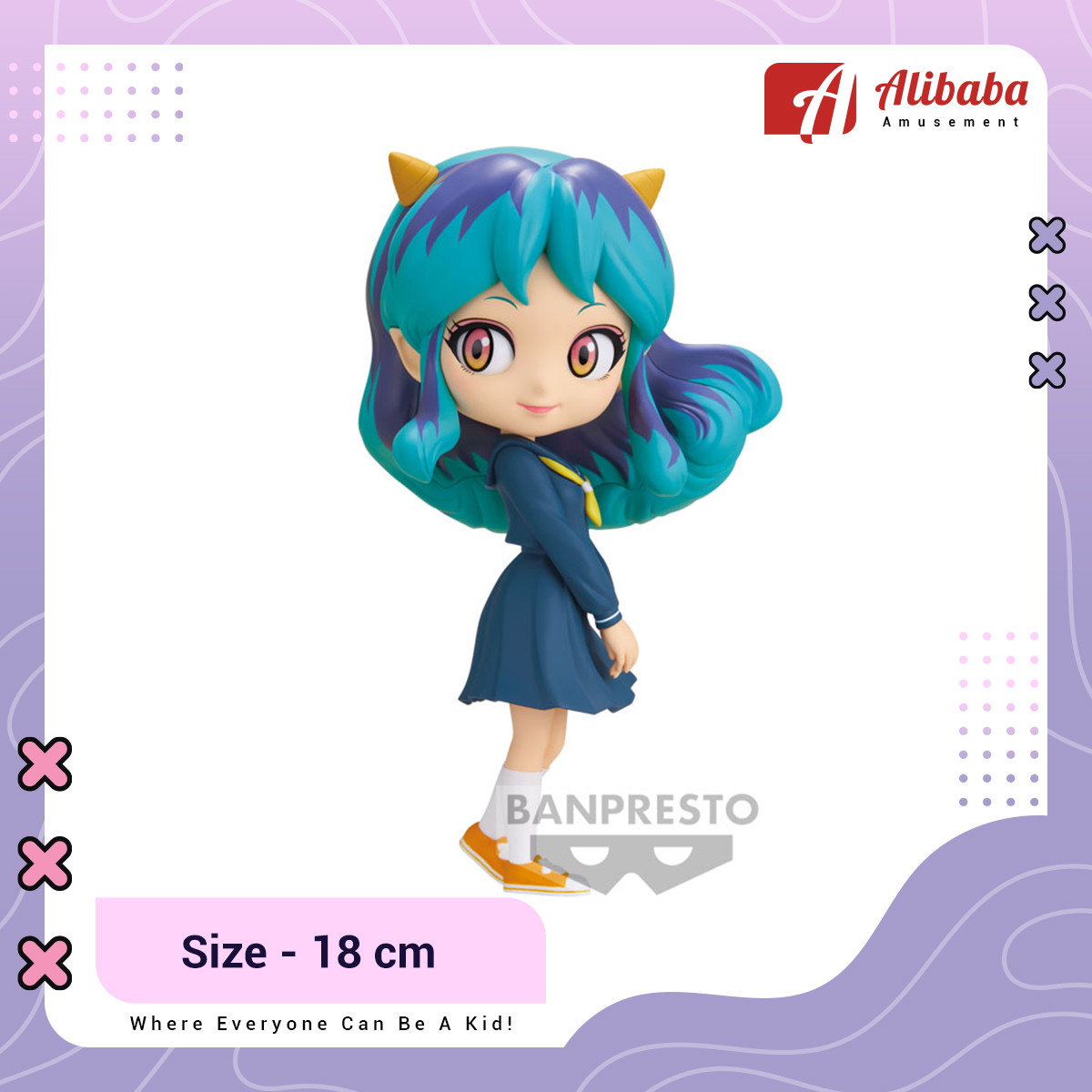 Urusei Yatsura Anime ver. Q posket -LUM- UNIFORMver. (ver.A)