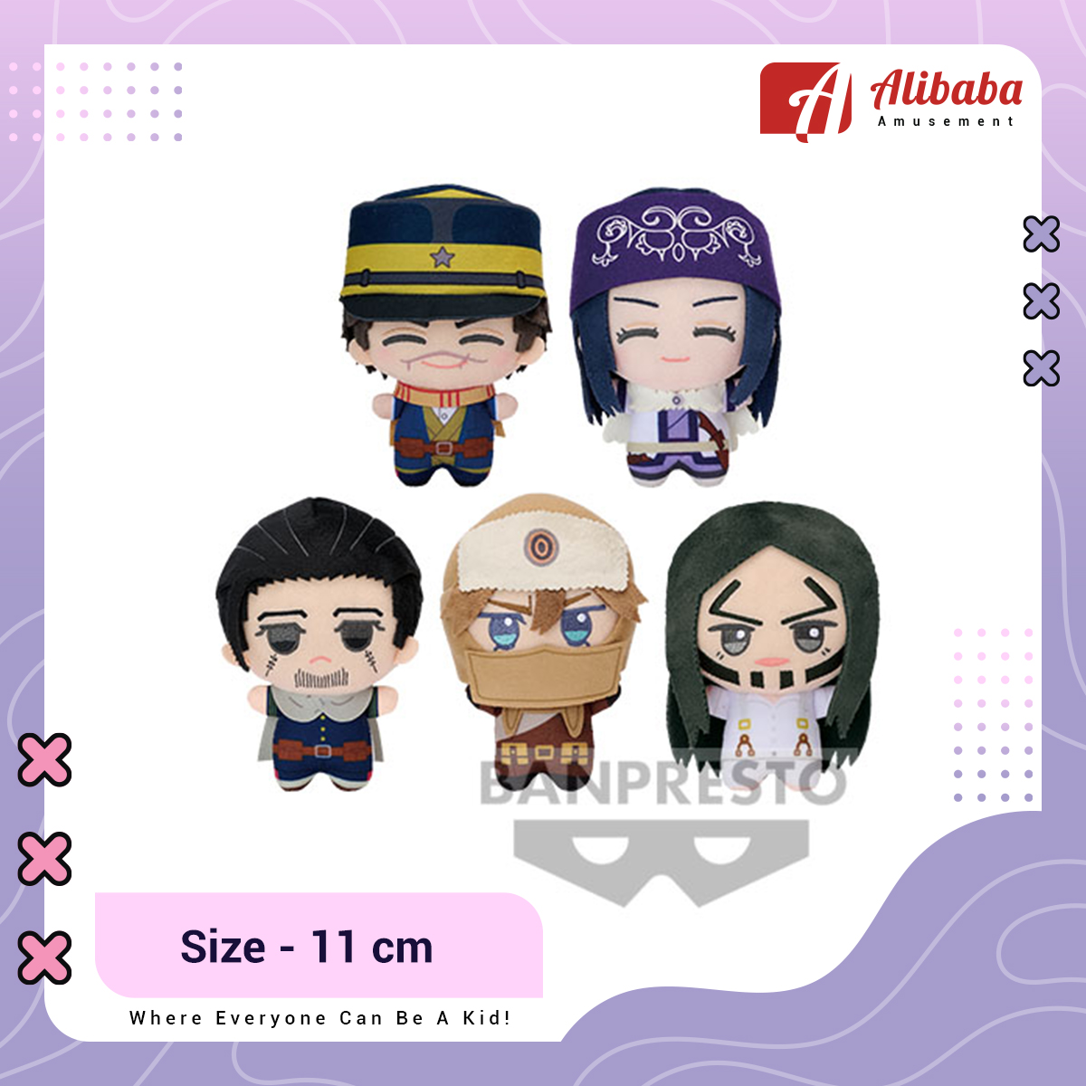 GOLDEN KAMUY MASCOT PLUSH 2nd vol. 1