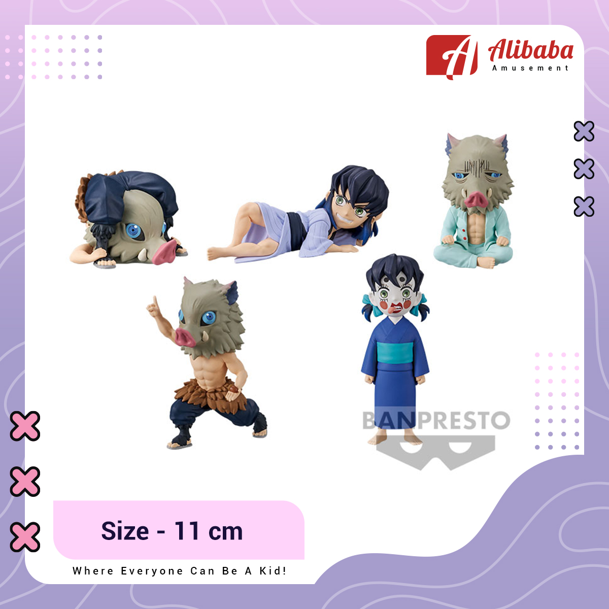 Demon Slayer: Kimetsu no Yaiba WORLD COLLECTABLE FIGURE -Inosuke Hahsibira COLLECTION-