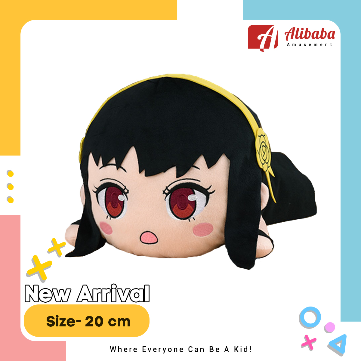 NESOBERI (Lay-Down) TV Anime “SPY x FAMILY” LL Plush “Yor Forger”