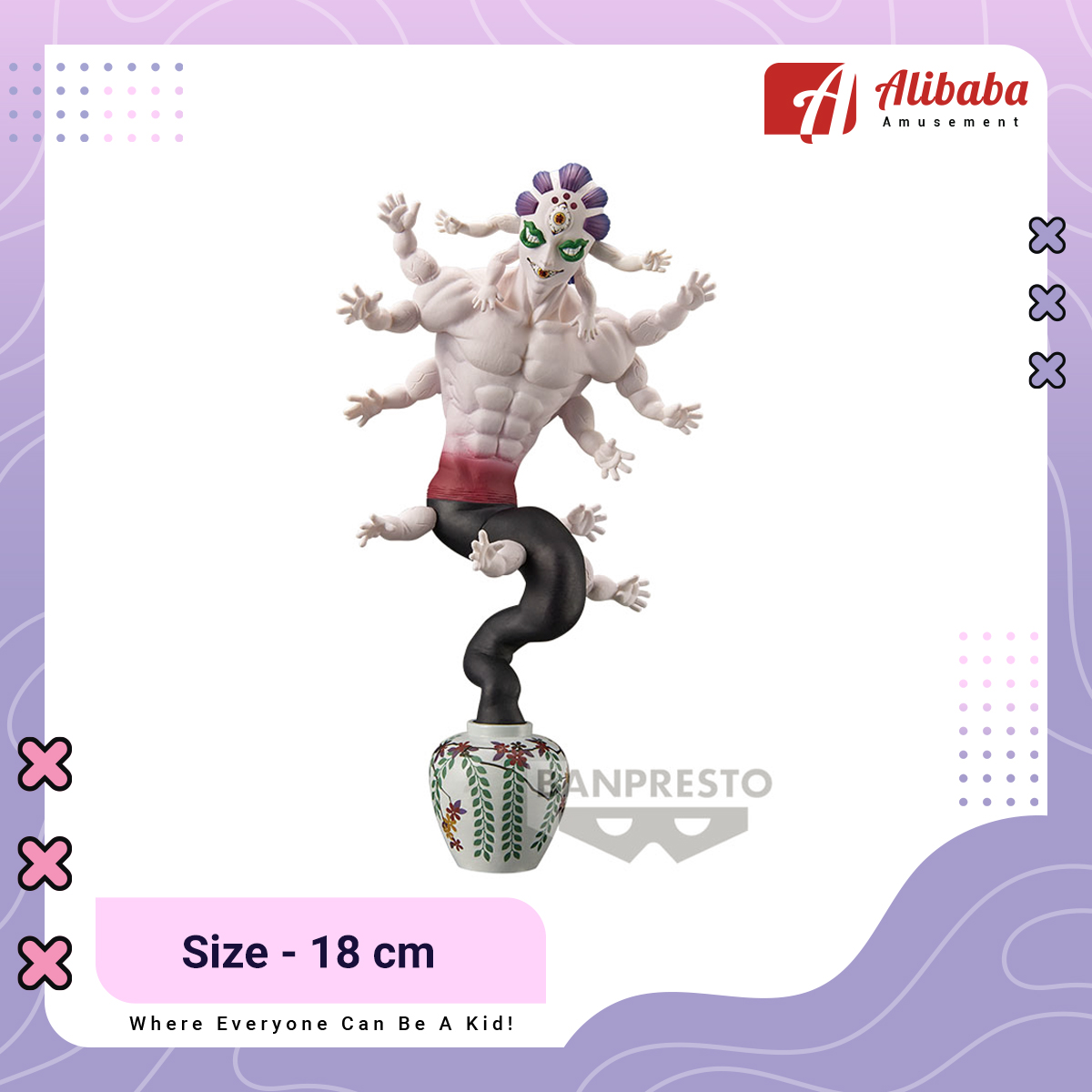 Demon Slayer: Kimetsu no Yaiba Figure-Demon Series- vol.10 (Gyokko)