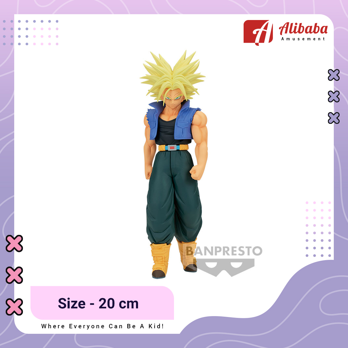 DRAGON BALL Z SOLID EDGE WORKS vol.11(B:SUPER SAIYAN TRUNKS)