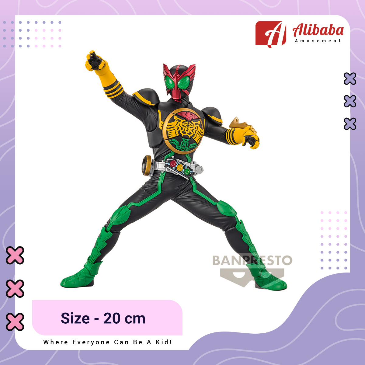 KAMEN RIDER 000 HERO'S BRAVE STATUE FIGURE KAMEN RIDER 000 TATOBA COMBO