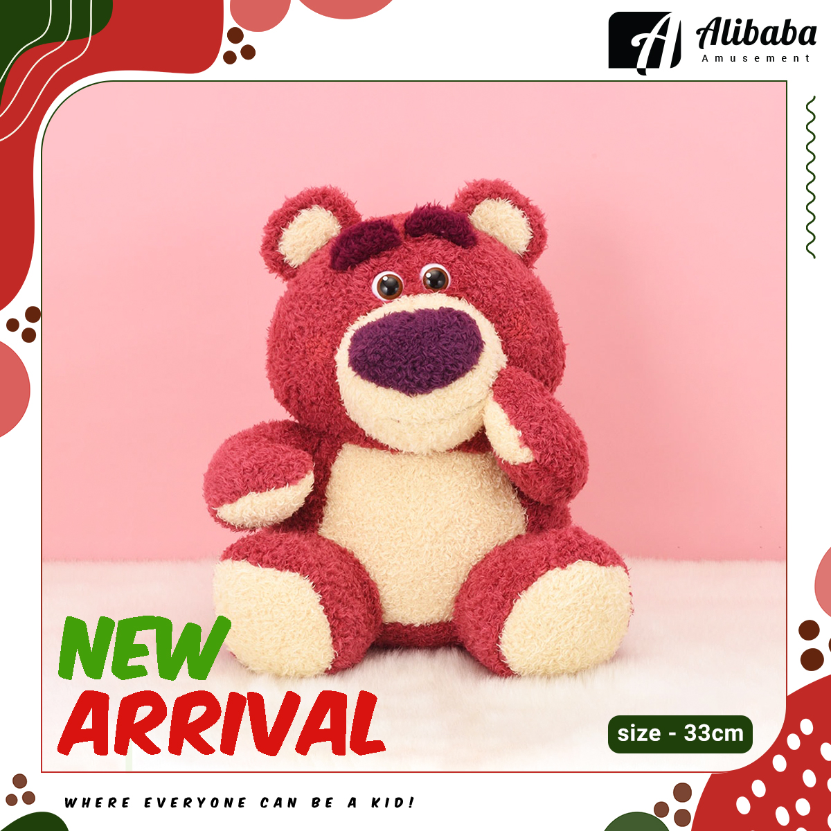 Howapote “Lots-o’-Huggin’ Bear” L Plush