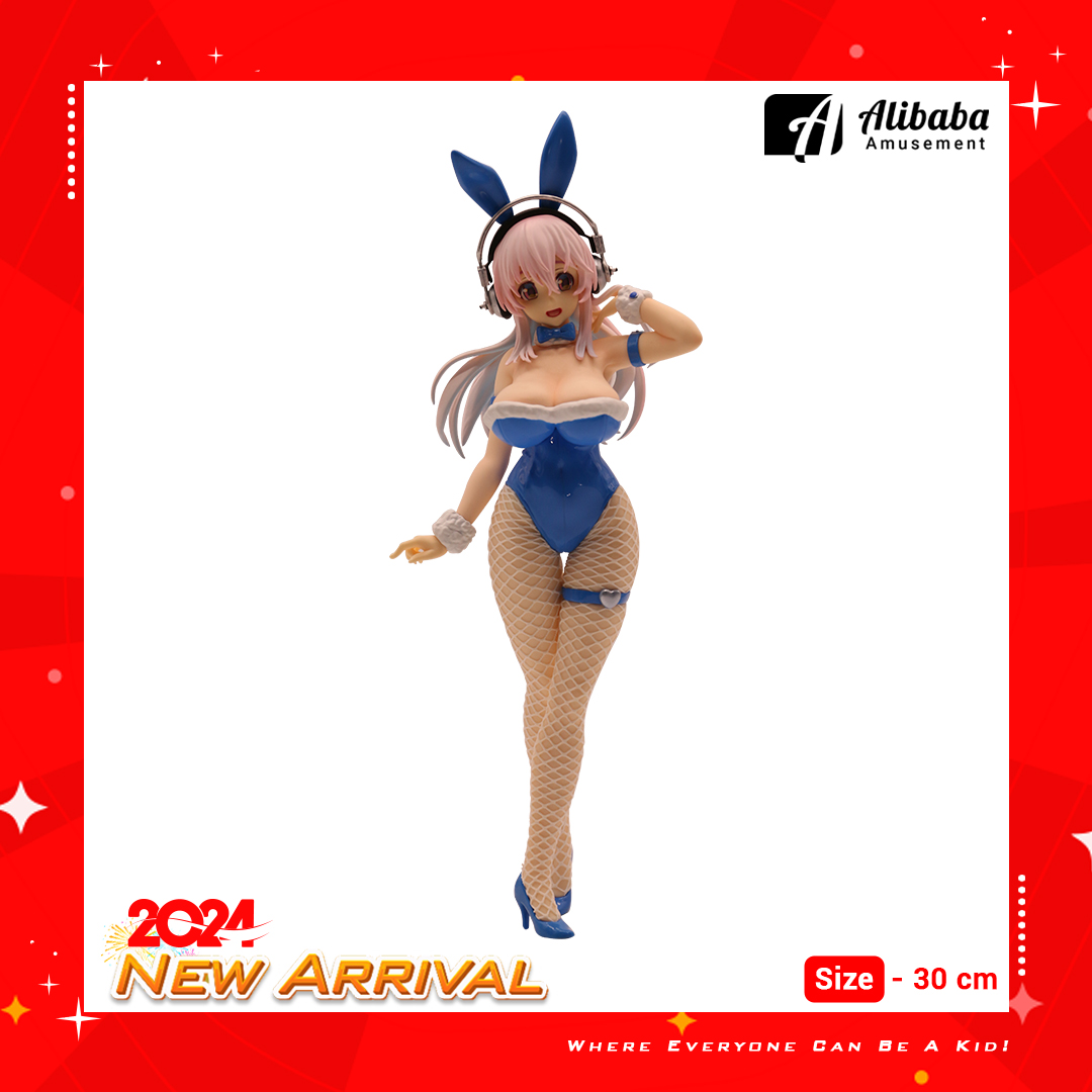 BiCute Bunnies Figure -SUPER SONICO . Blue Rabbit ver.-