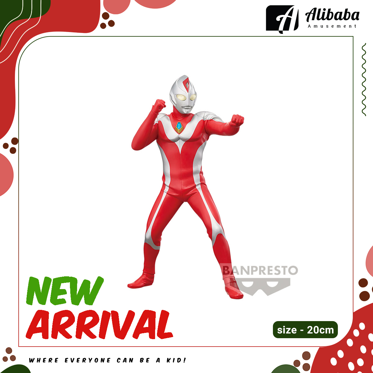 ULTRAMAN DYNA HERO'S BRAVE STATUE FIGURE ULTRAMAN DYNA～AKAI DAICHI NO CHIKARA～(ver.A)