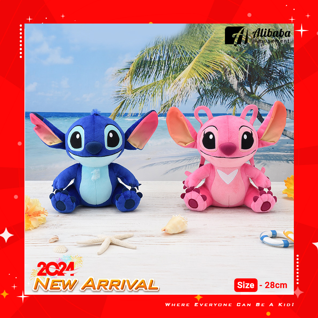 “Stitch & Angel” M Plush Vivid Color Ver.