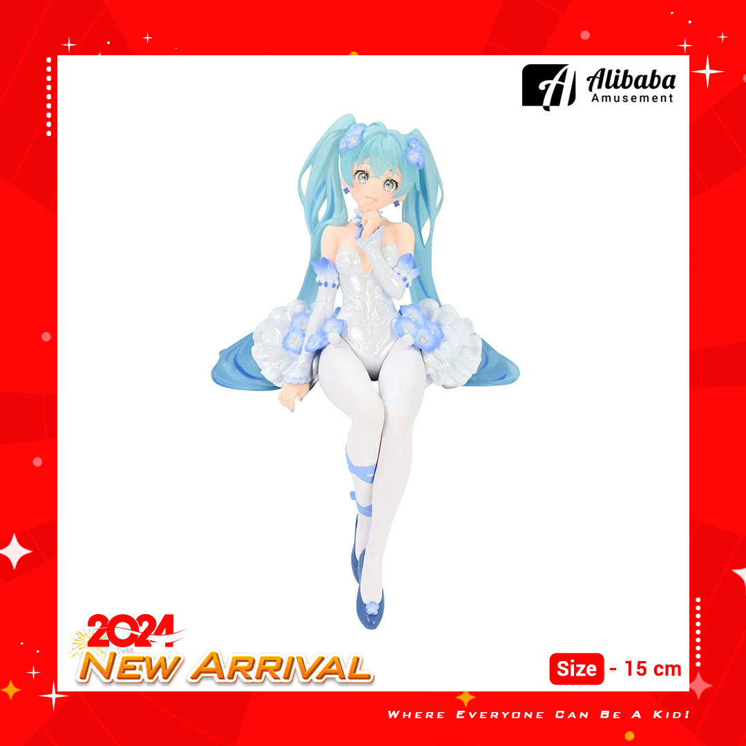 Hatsune Miku Noodle Stopper Figure -Hatsune Miku Flower Fairy Nemophila-