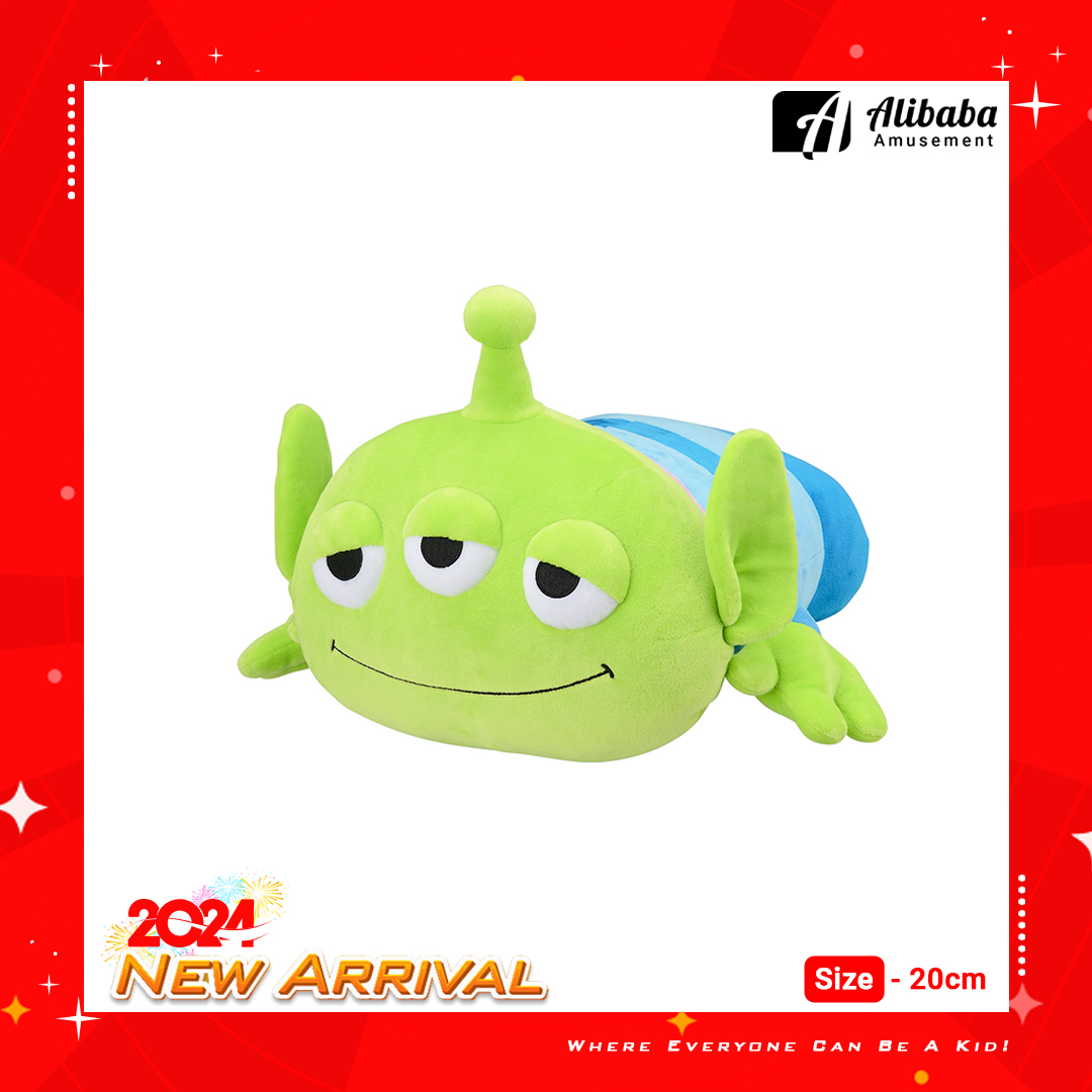 NESOBERI (Lay-Down) “Alien” L Plush Mochimochi Ver.