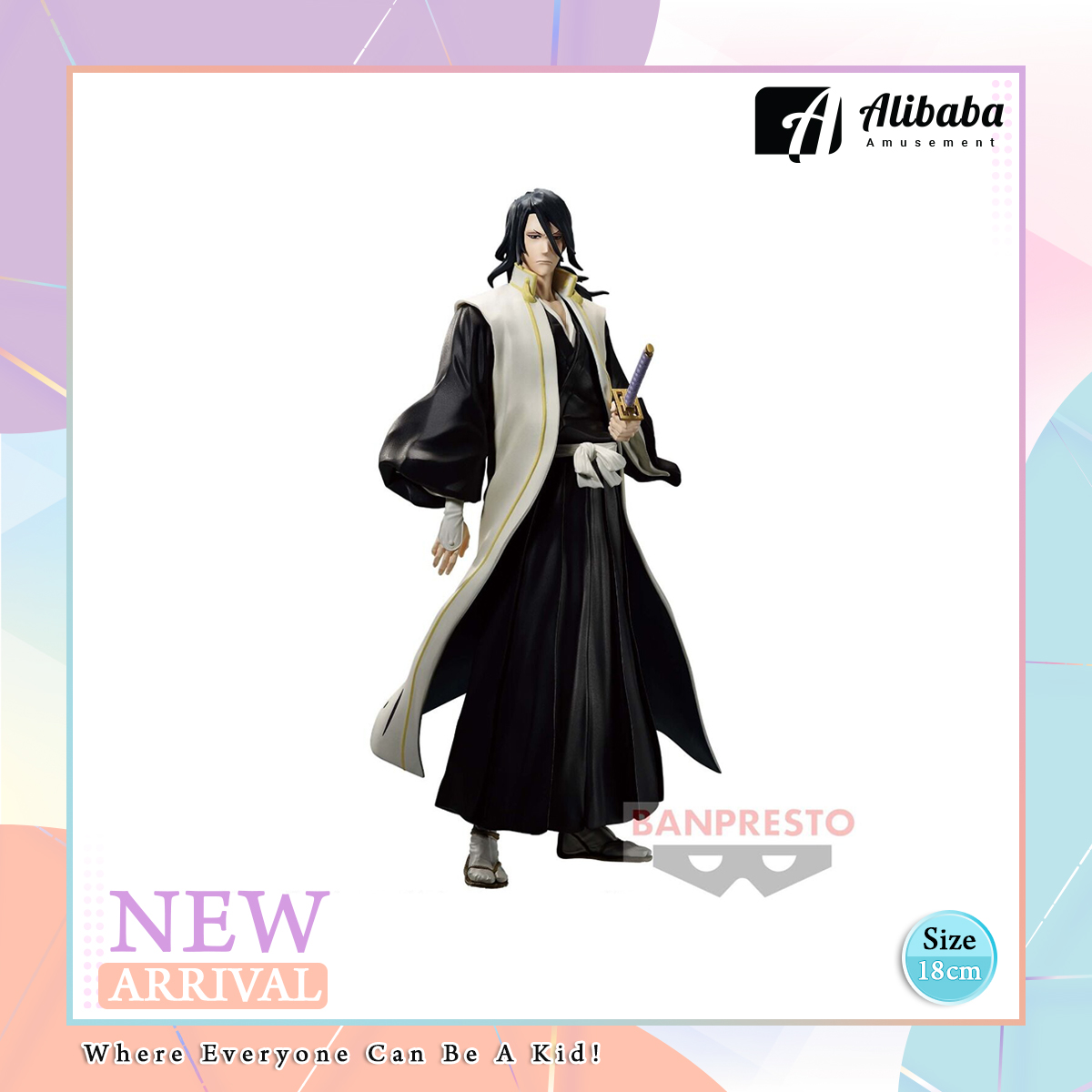 BLEACH SOLID AND SOULS-BYAKUYA KUCHIKI-