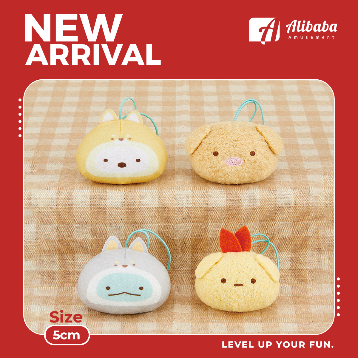 SUMIKKO GURASHI KOINU TO INU GOKKO FACE CHIBI MASCOT