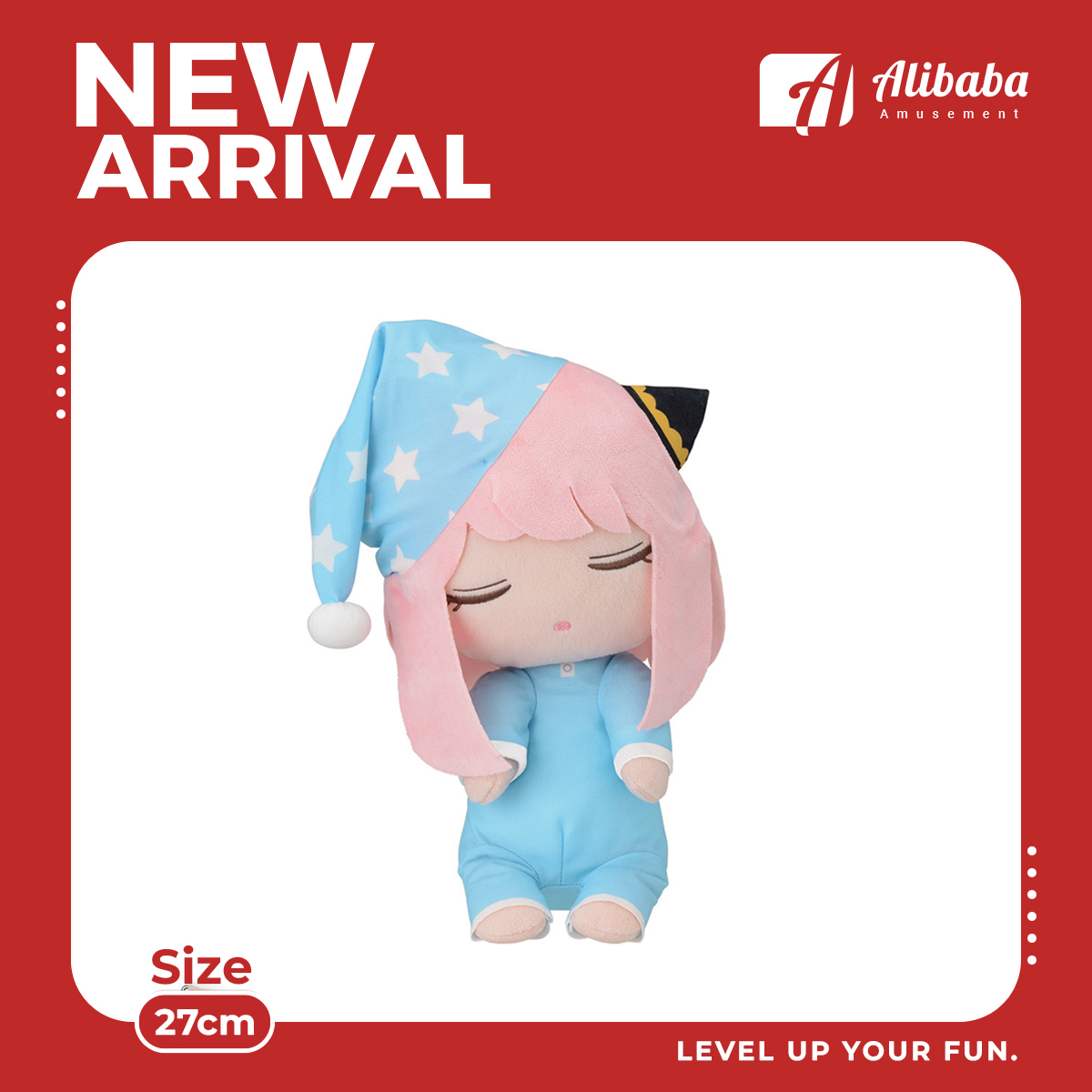 TV Anime “SPY x FAMILY” L Plush “Anya Forger” ~Sleeping~ Pajamas Ver.