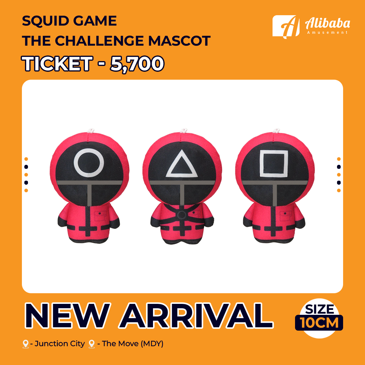 SQUID GAME THE CHALLENGE MASCOT