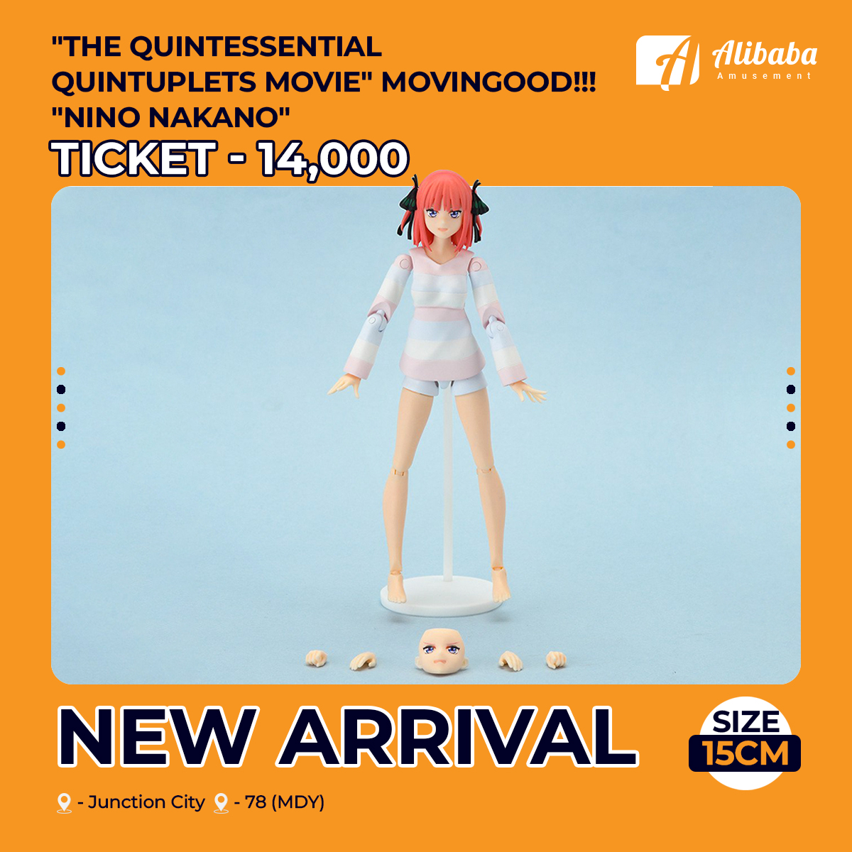 “The Quintessential Quintuplets Movie” Movingood!!! “Nino Nakano”